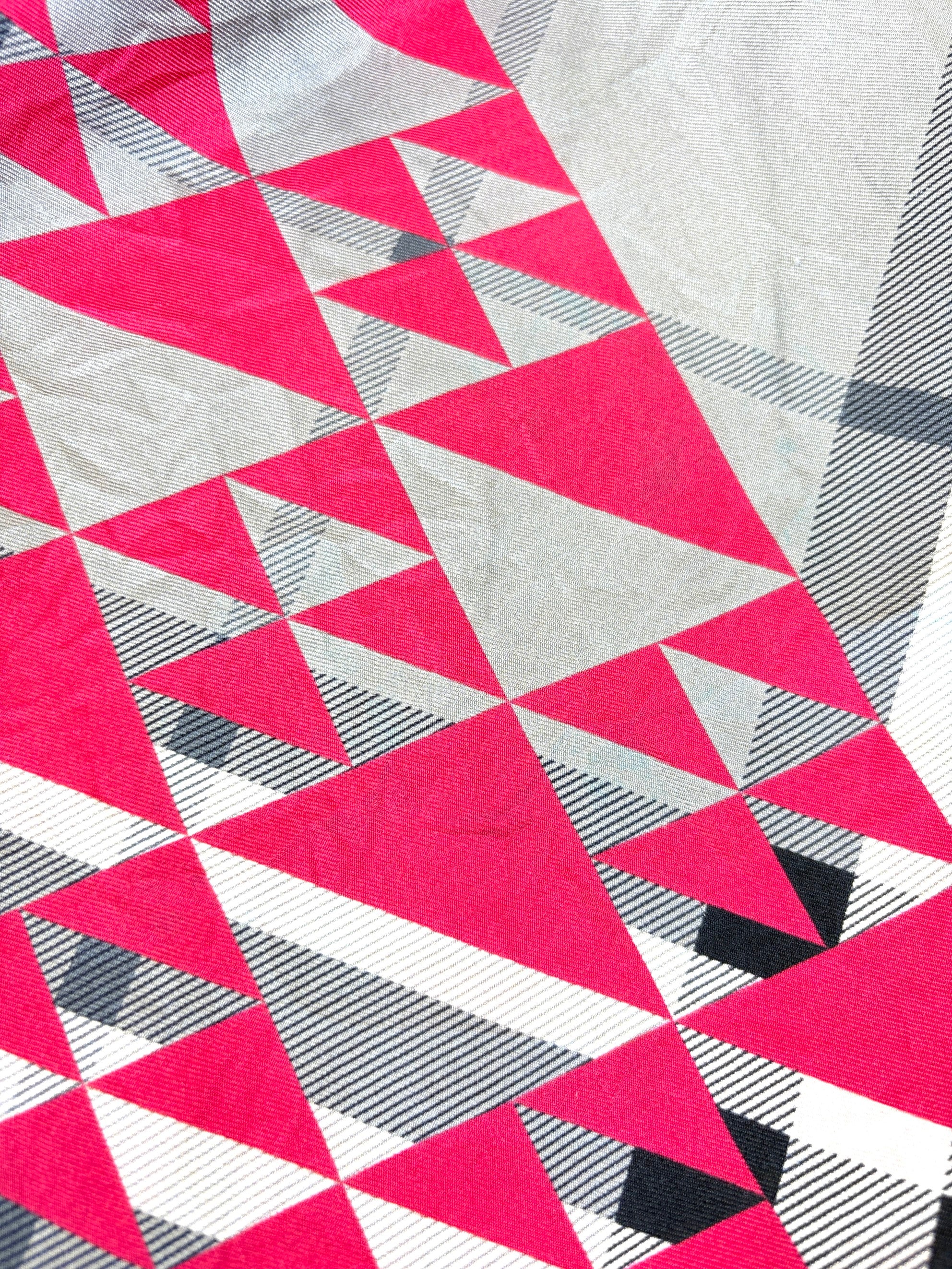 Burberry Multicolor Check Print Square Scarf
