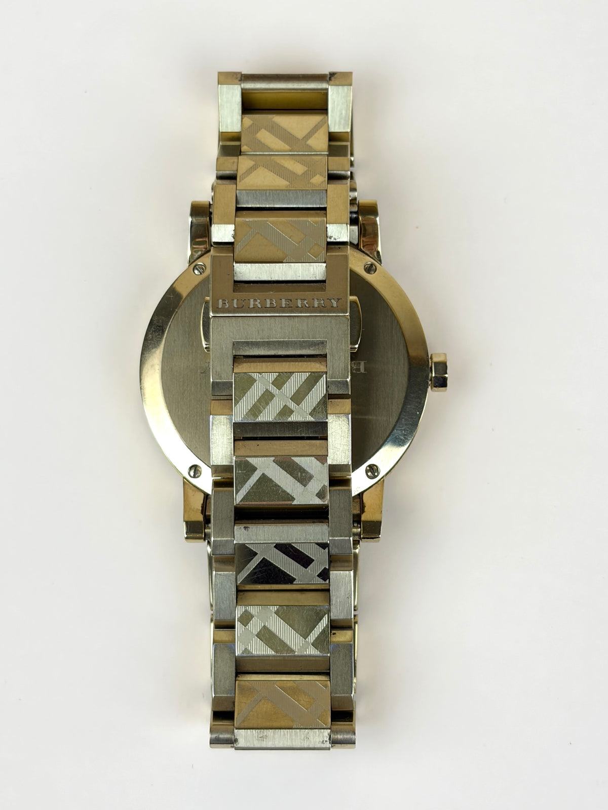 Burberry the city Gold Watch tone