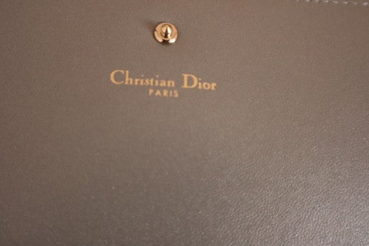 Christian Dior diorama silver metallic wallet on chain Bag-handbag-Christian Dior-The Closet Egypt