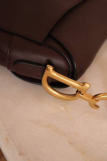 Christian Dior Brown Saddle Medium Bag-handbag-Christian Dior-The Closet Egypt