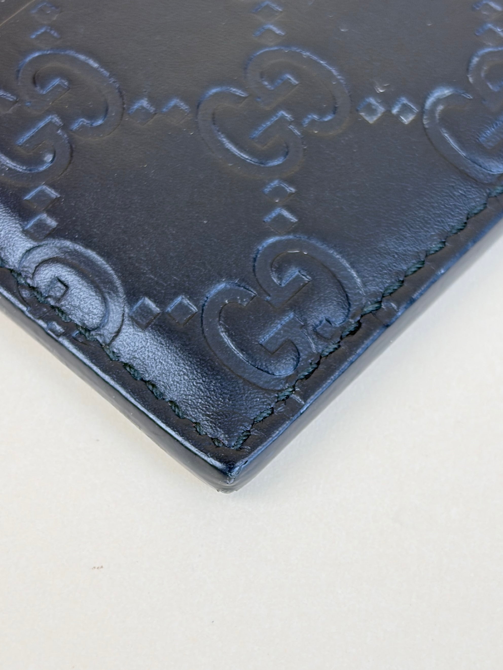 Gucci Black GG Signature Card Holder