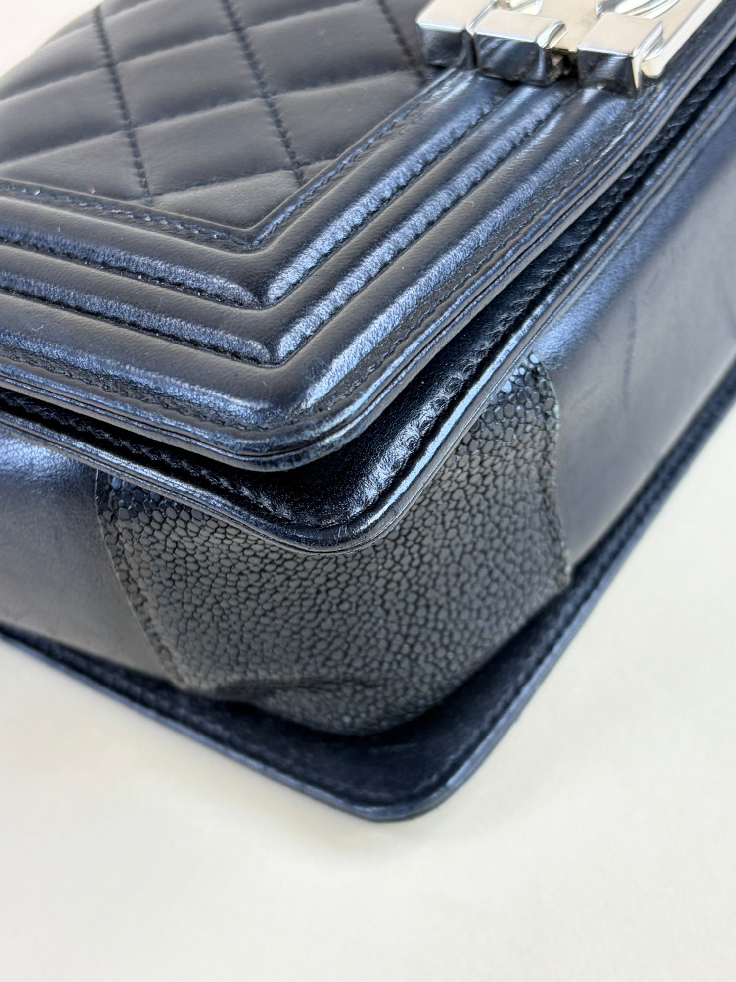 Chanel Black Boy Small Crossbody Bag