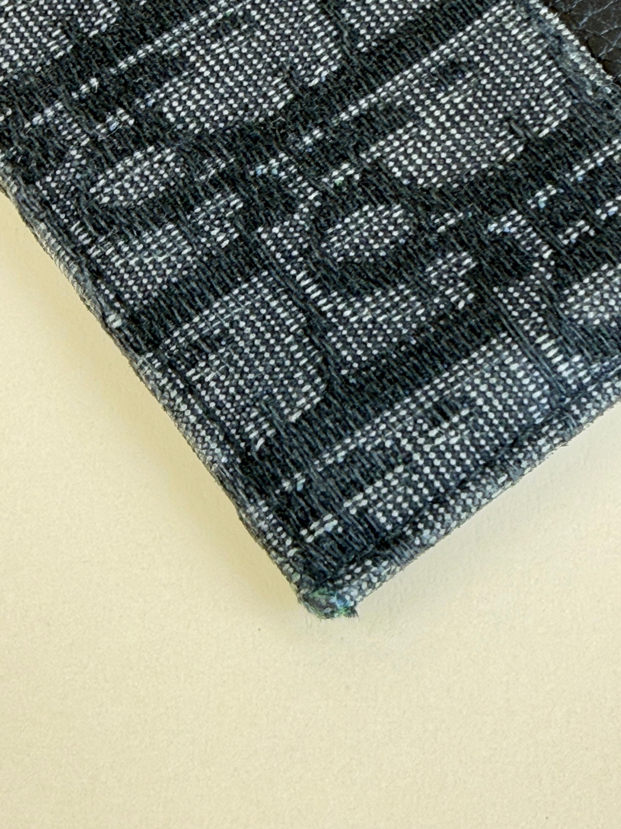Christian Dior Black Oblique Jacquard Card Holder