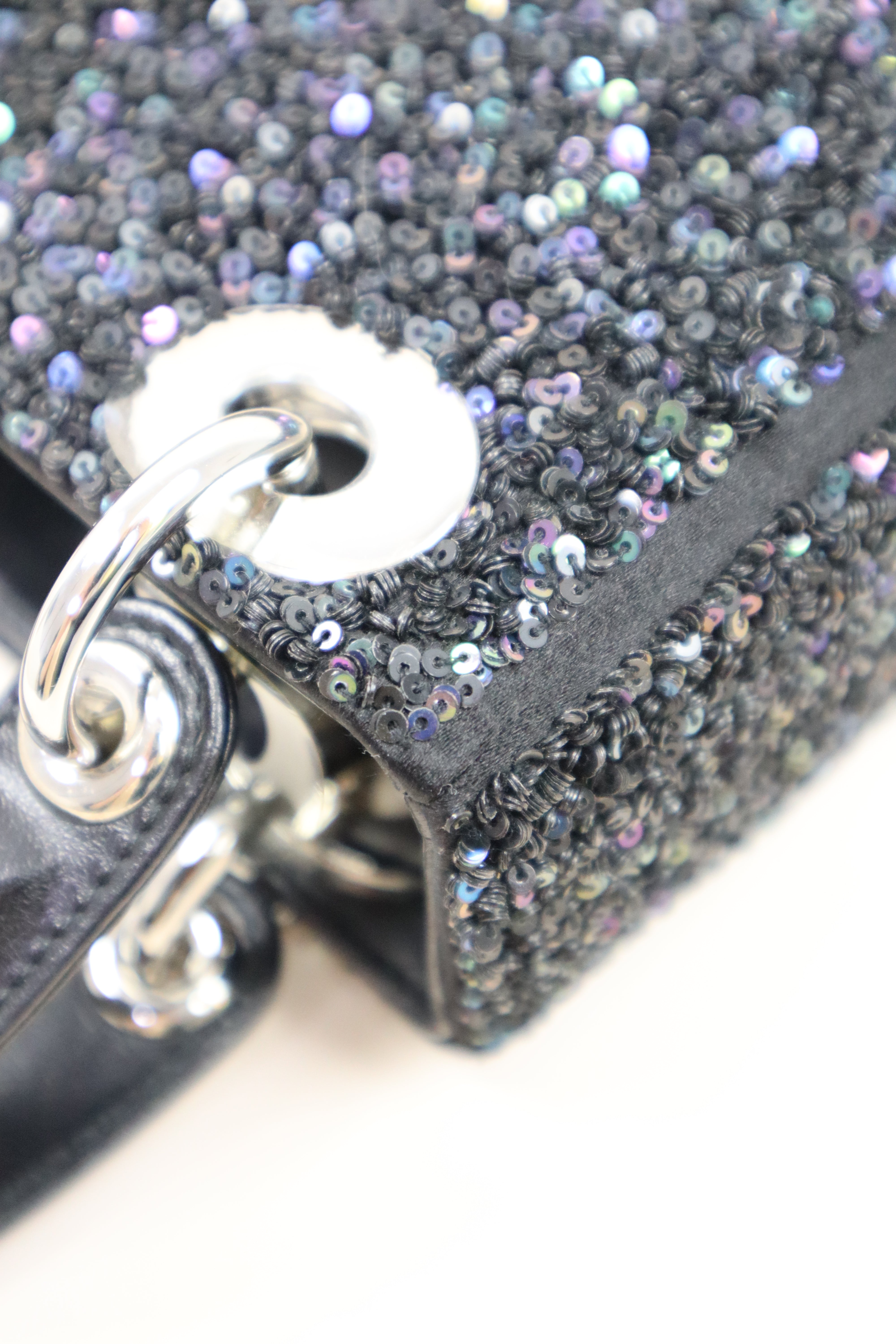 Christian Dior Bicolor Mini Strass-Embroidered Tote Bag-handbag-Christian Dior-The Closet Egypt