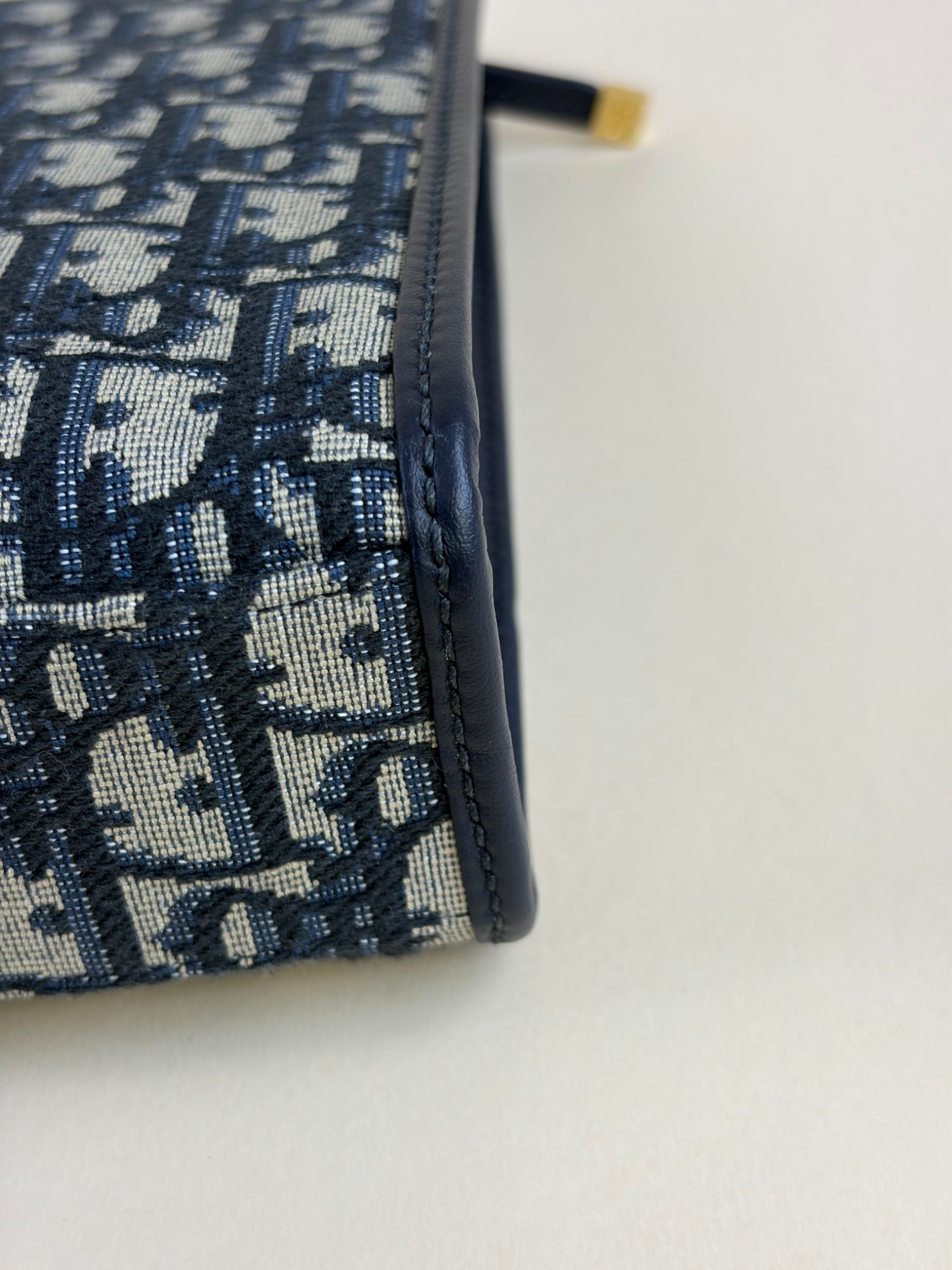 Christian Dior Blue 30 Montaigne Pouch