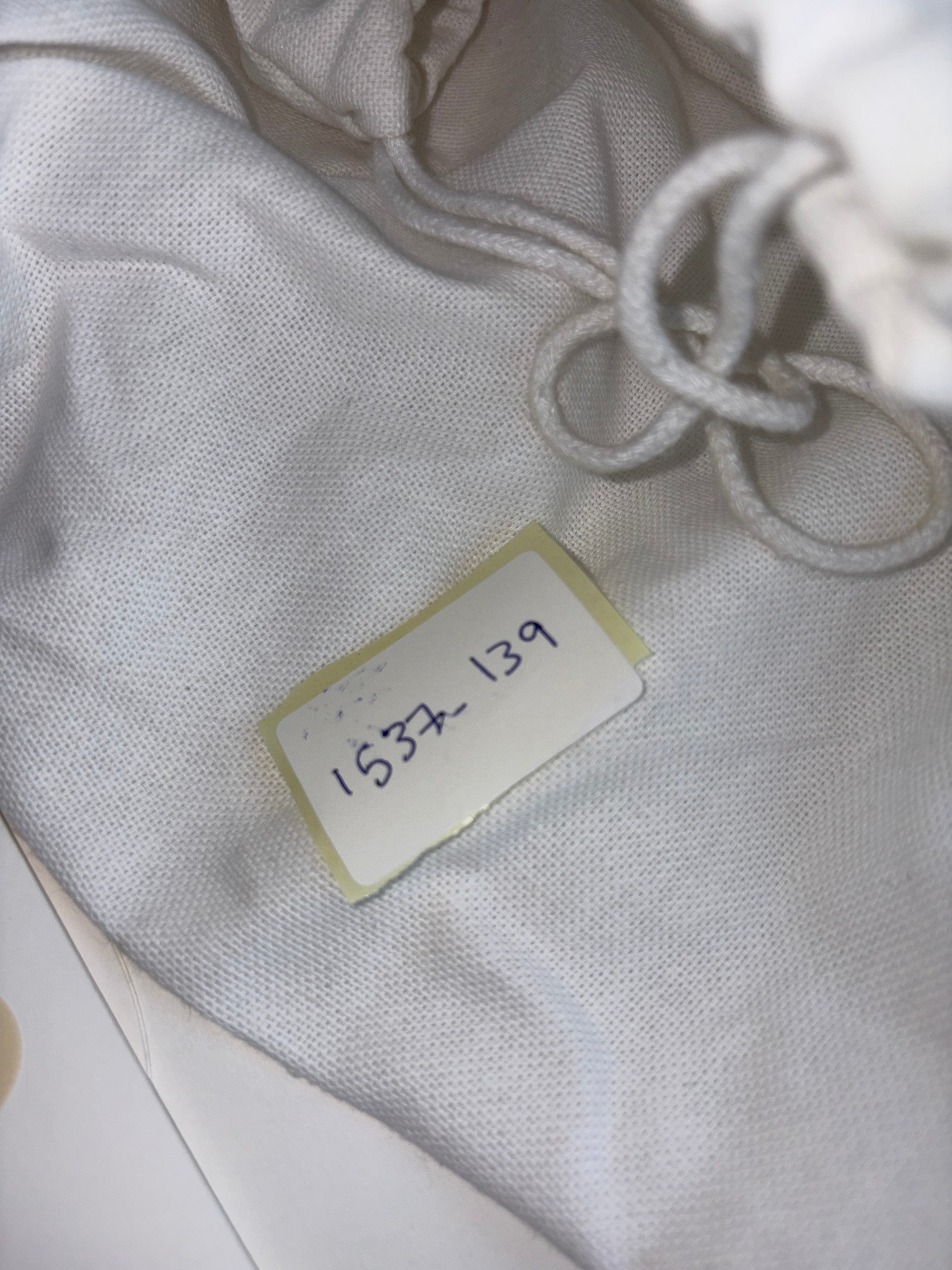 Chloe beige canvas/yellow leather mini Woody Tote Bag
