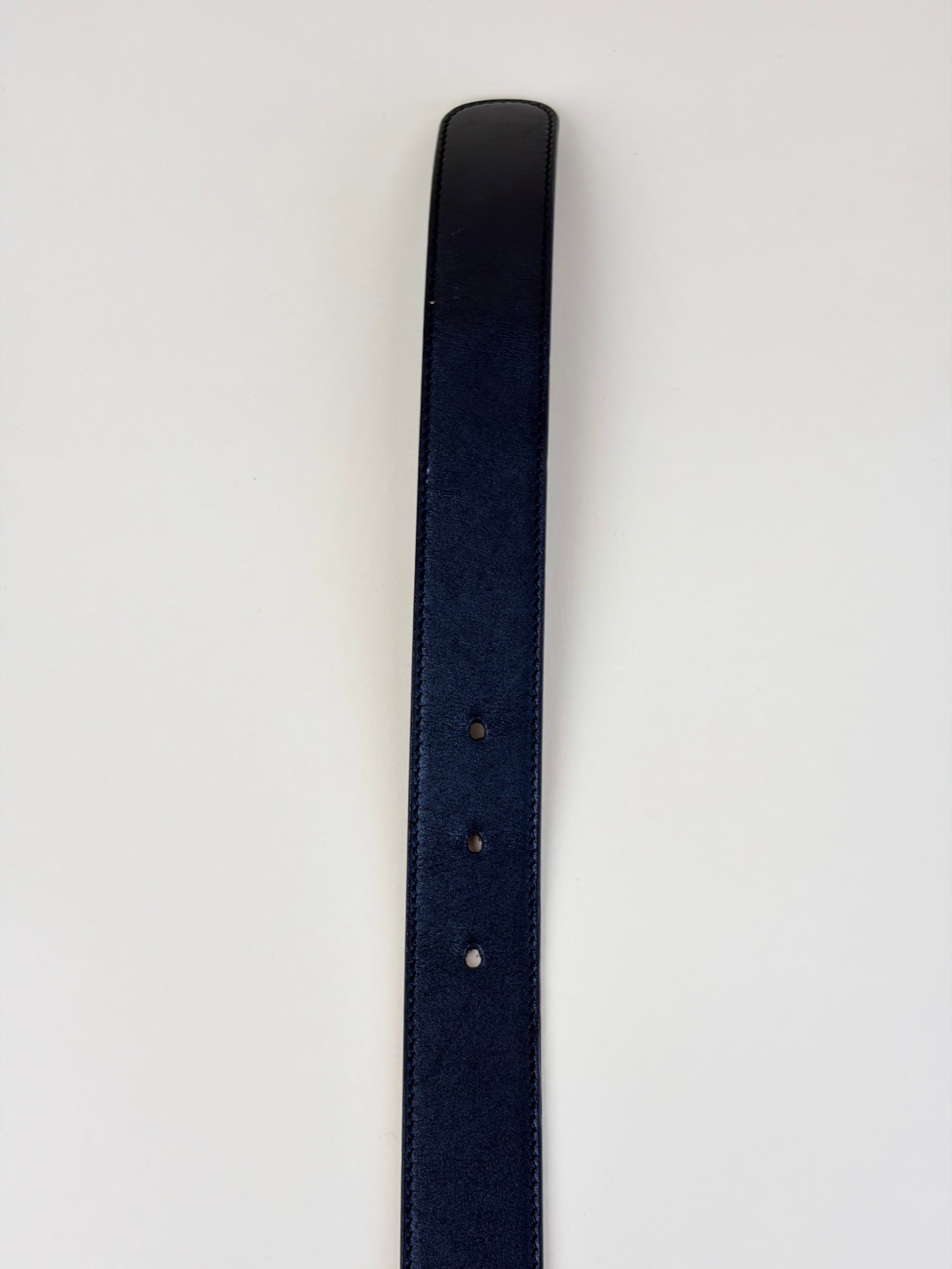 Gucci Black Zumi Buckle Belt 34