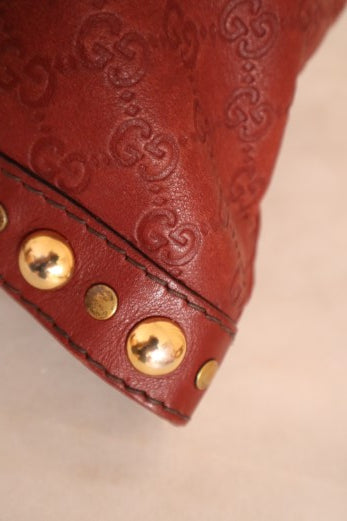 Gucci Burgundy GG Babouska Tote Bag-handbag-Gucci-The Closet Egypt