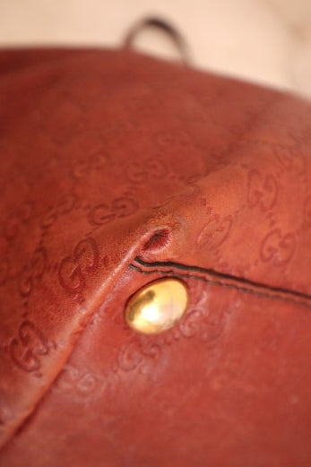 Gucci Burgundy GG Babouska Tote Bag-handbag-Gucci-The Closet Egypt