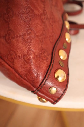 Gucci Burgundy GG Babouska Tote Bag-handbag-Gucci-The Closet Egypt