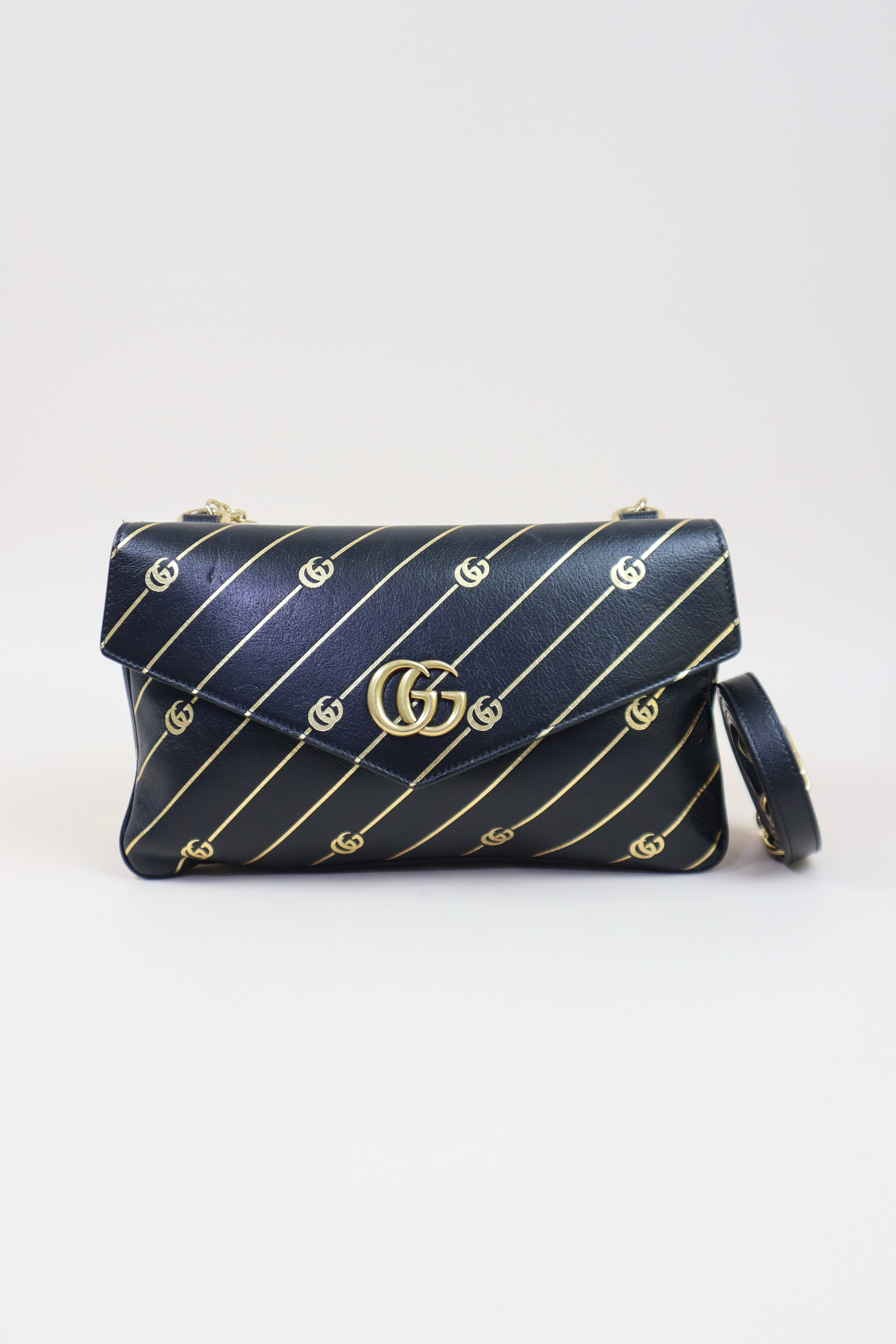 Gucci Bicolor Thiara Double Envelope Medium Bag