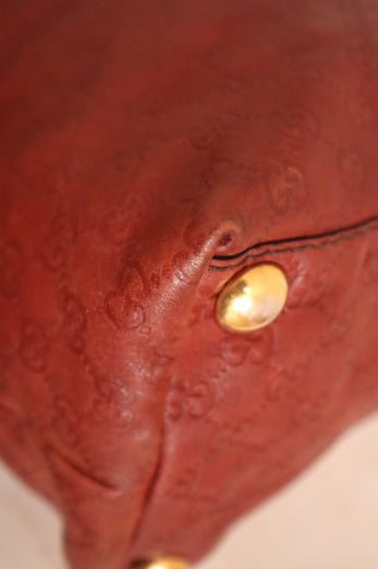 Gucci Burgundy GG Babouska Tote Bag-handbag-Gucci-The Closet Egypt