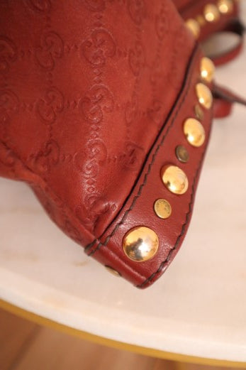 Gucci Burgundy GG Babouska Tote Bag-handbag-Gucci-The Closet Egypt