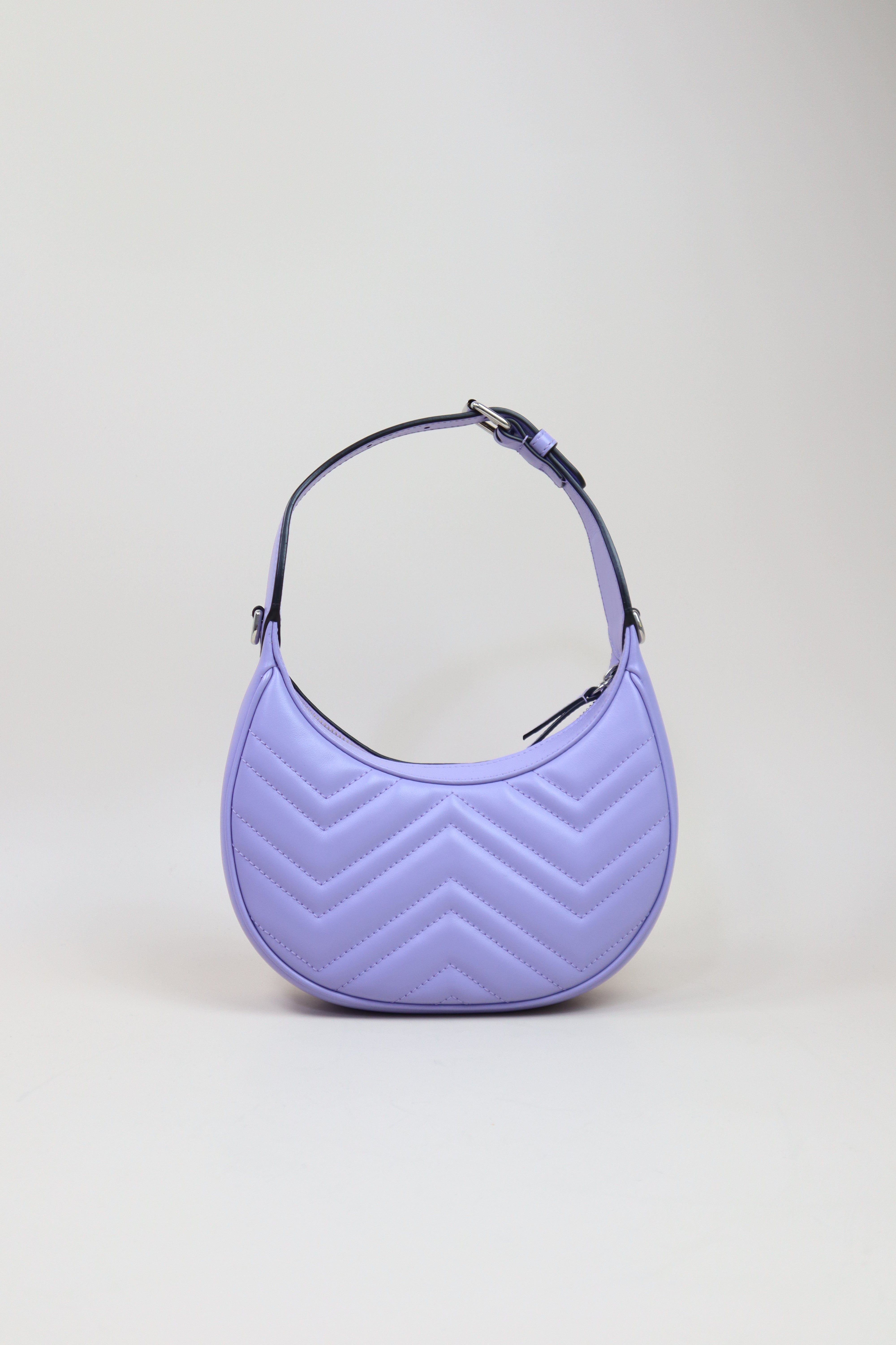 Gucci Purple Small Marmont Hobo Bag