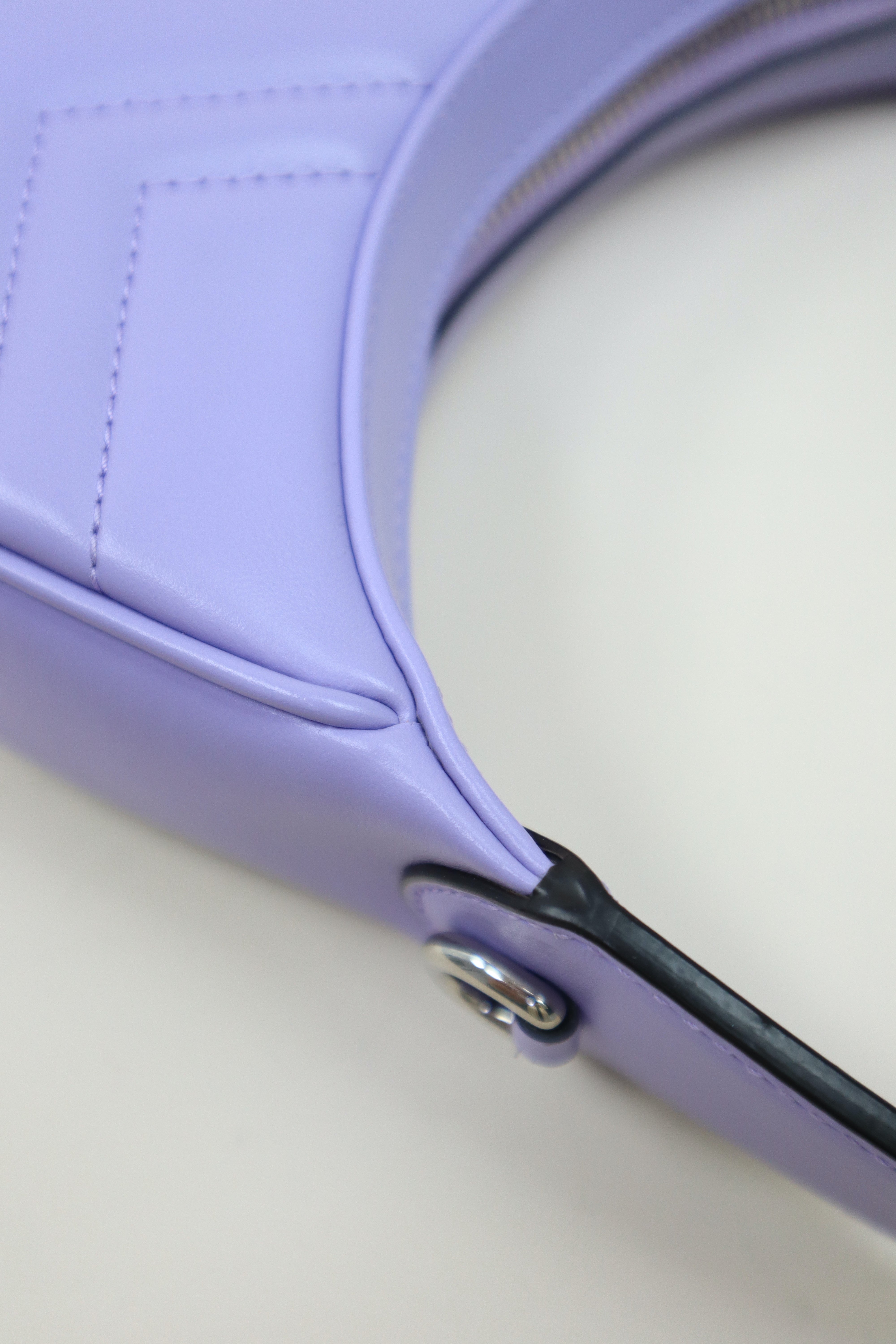 Gucci Purple Small Marmont Hobo Bag