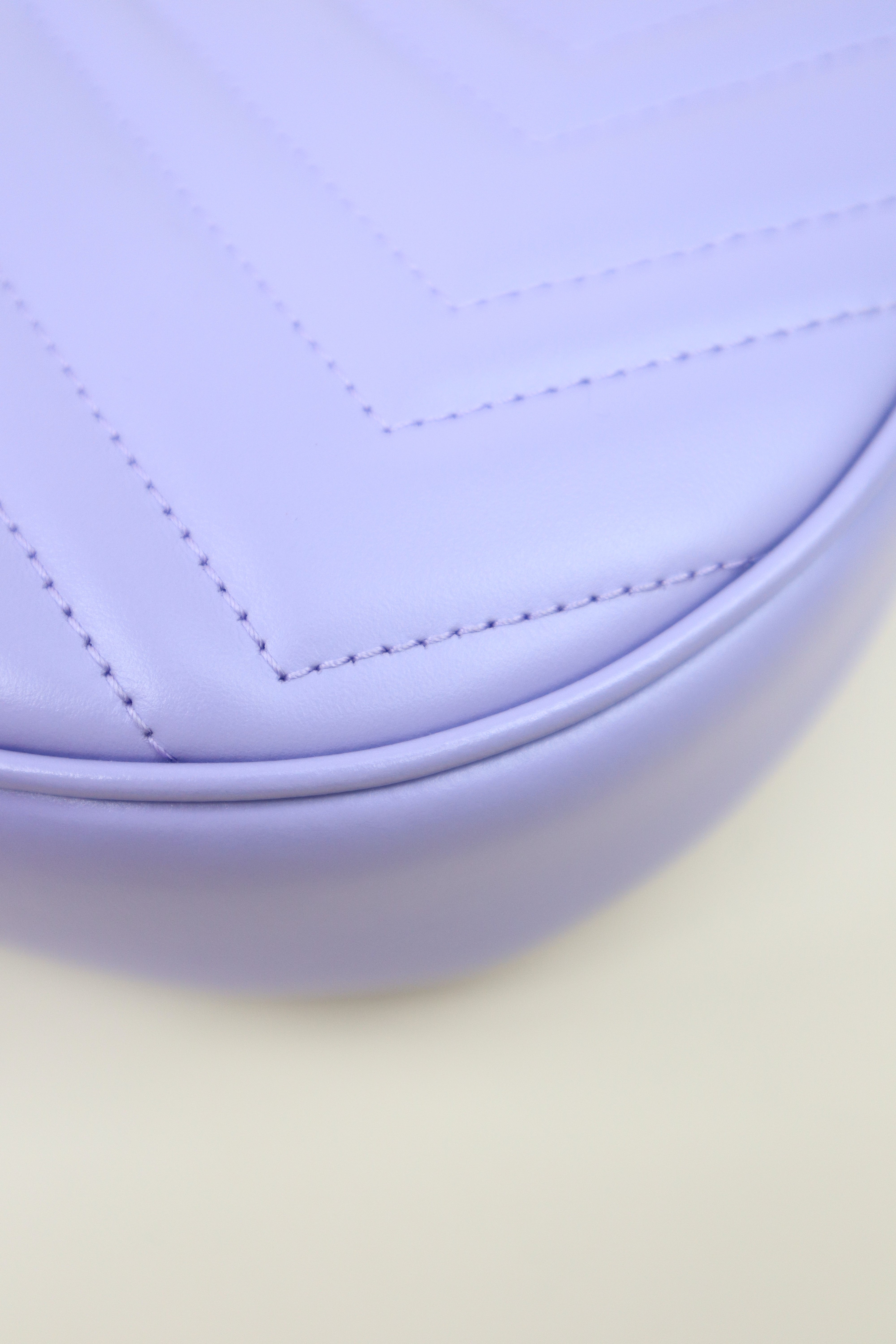 Gucci Purple Small Marmont Hobo Bag