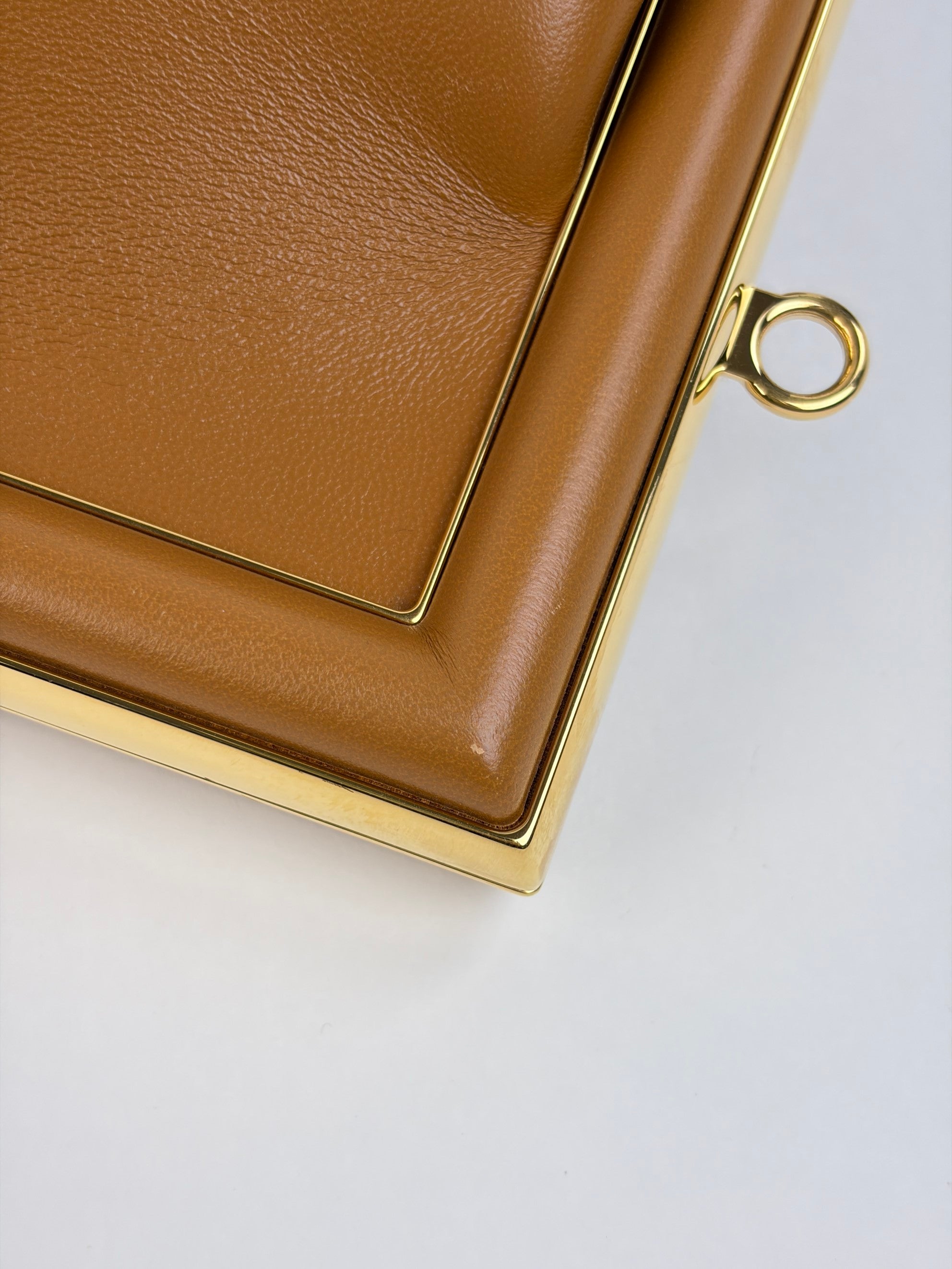 Fendi camel Nappa leather First Small Bag