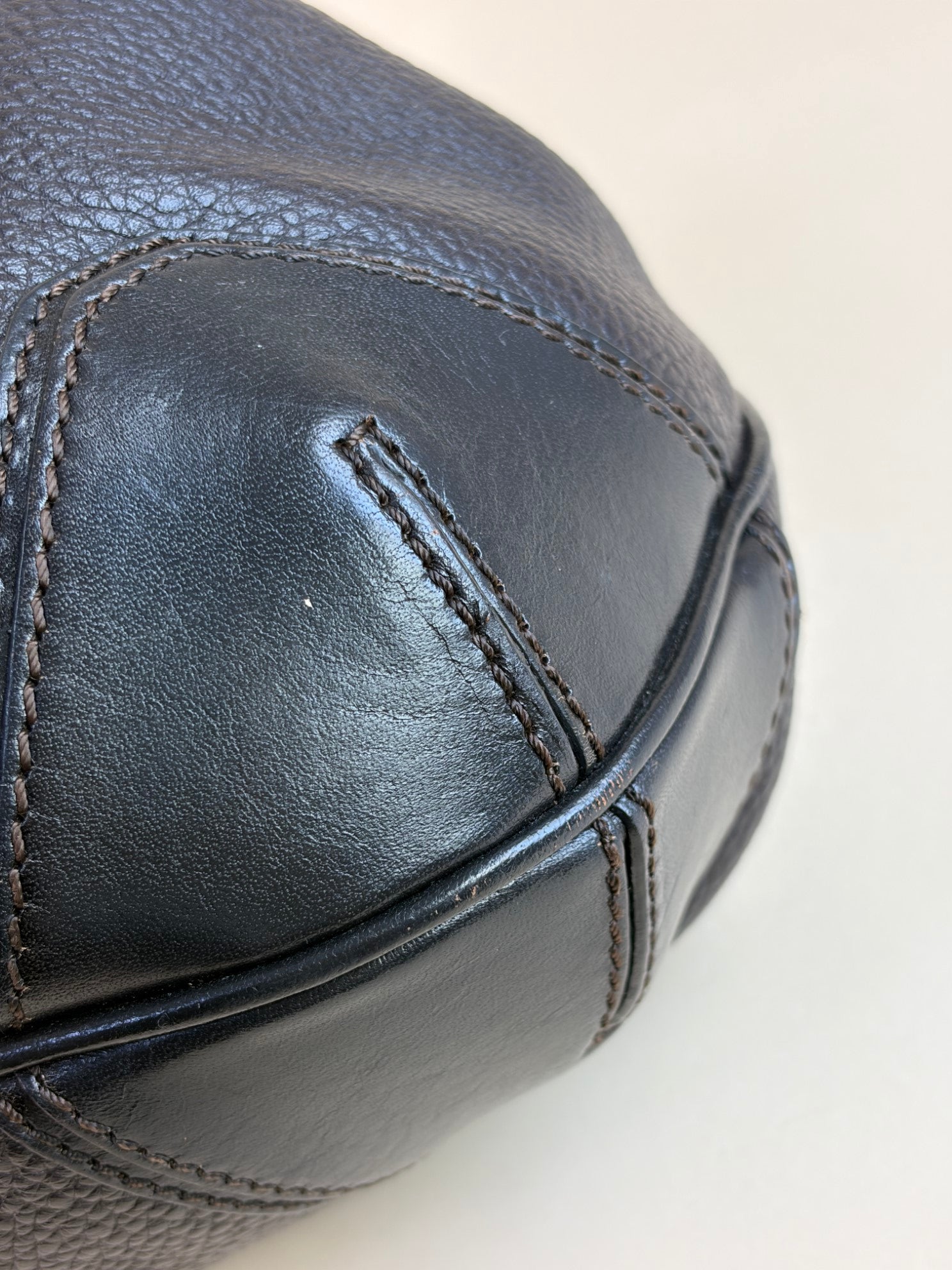 Burberry Brown Willenmore Medium Hobo Bag