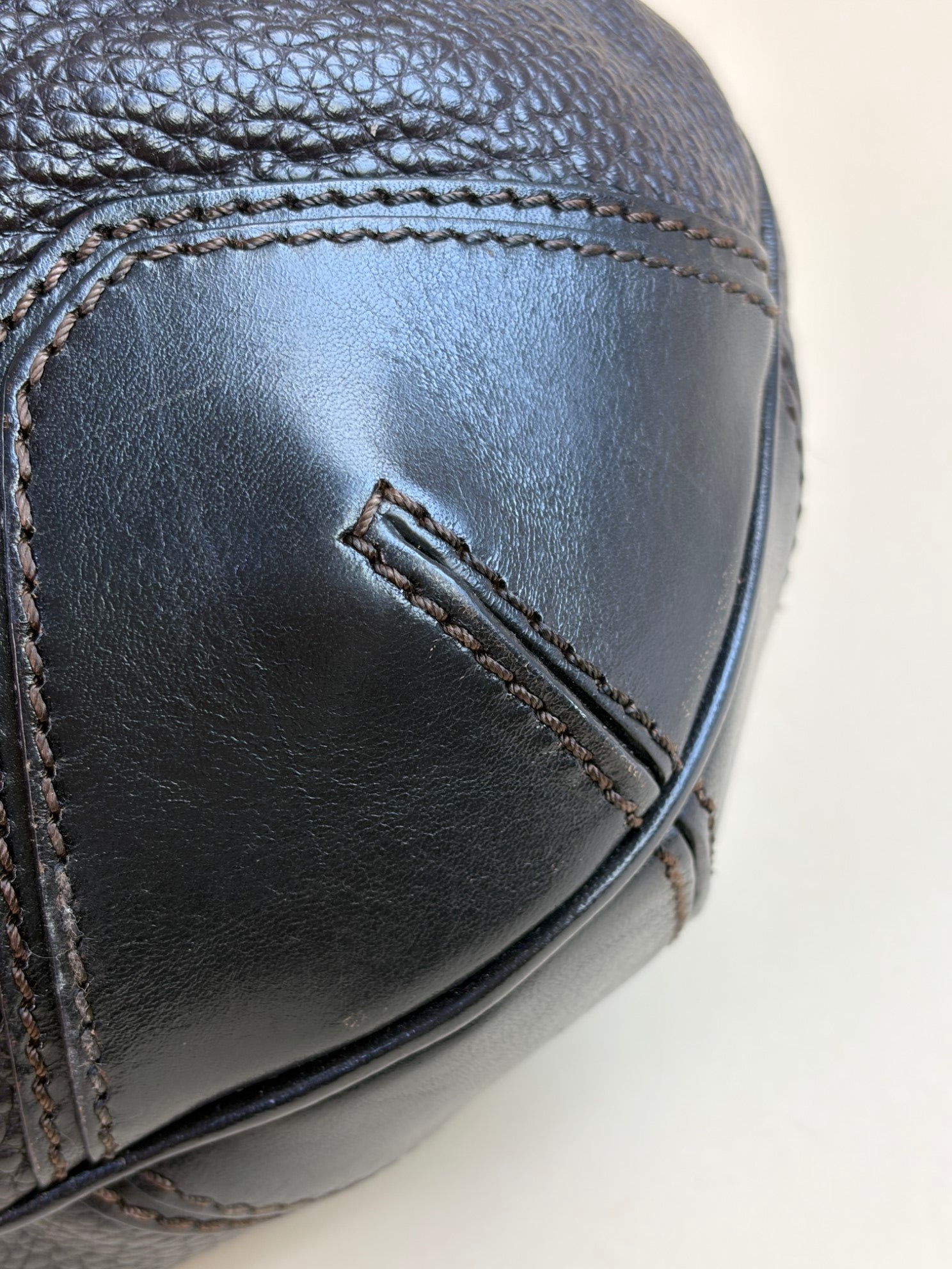 Burberry Brown Willenmore Medium Hobo Bag