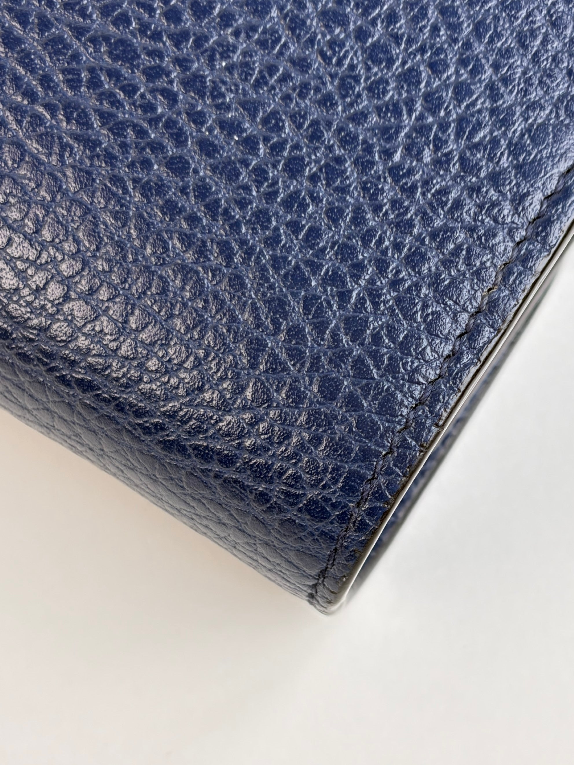 Gucci navy dionysus wallet on chain