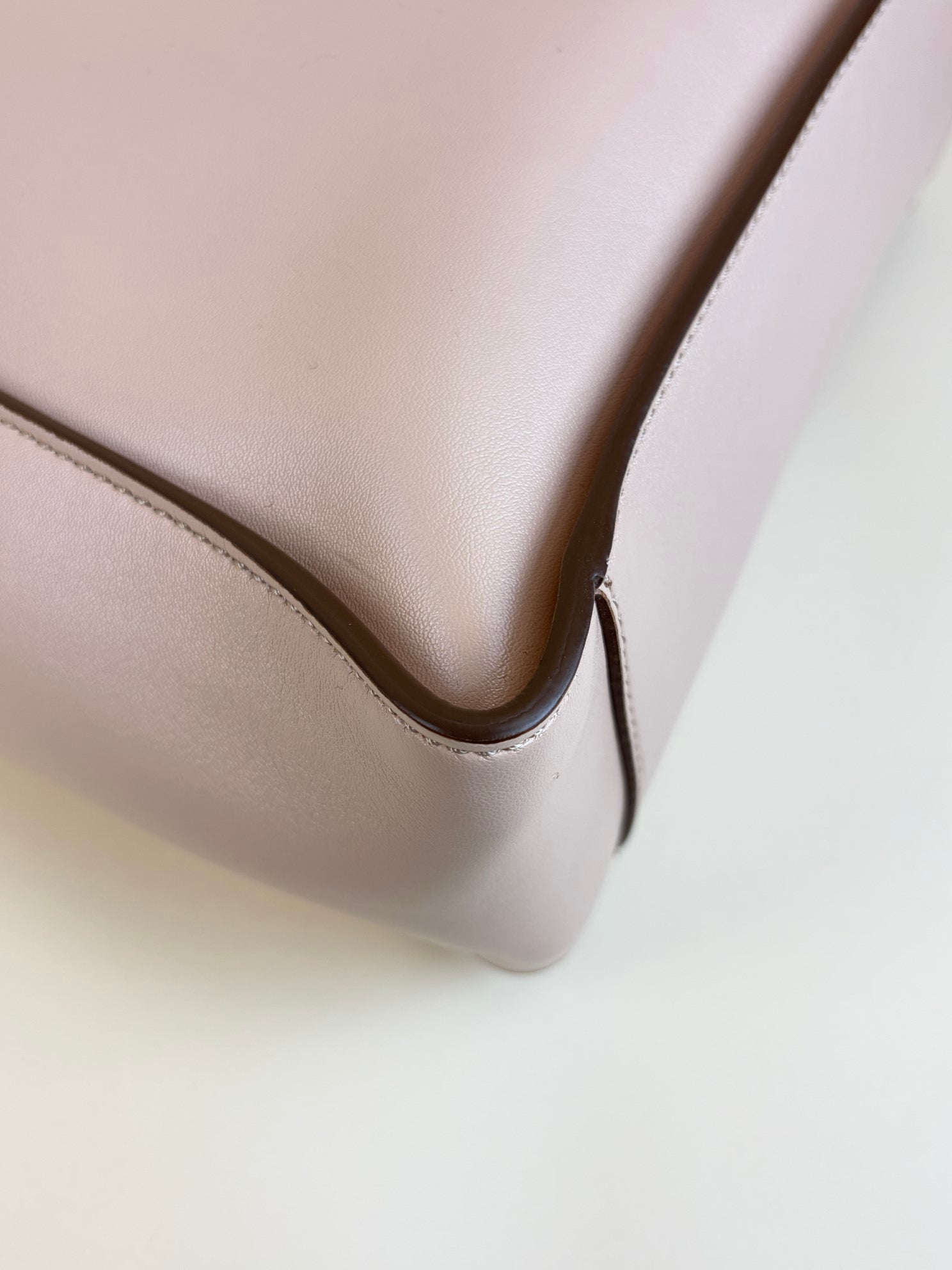 Stella Mccartney Pink Logo Square Crossbody Bag