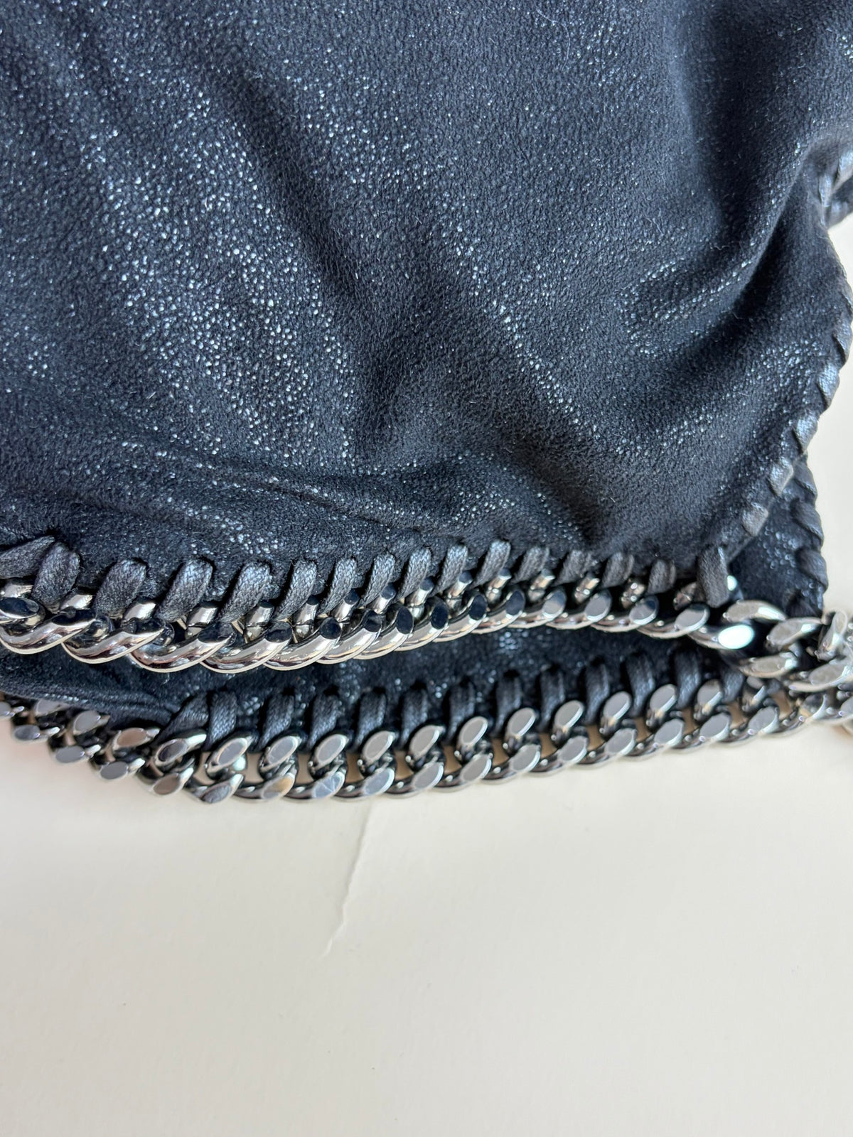 Stella McCartney black Falabella large Bag