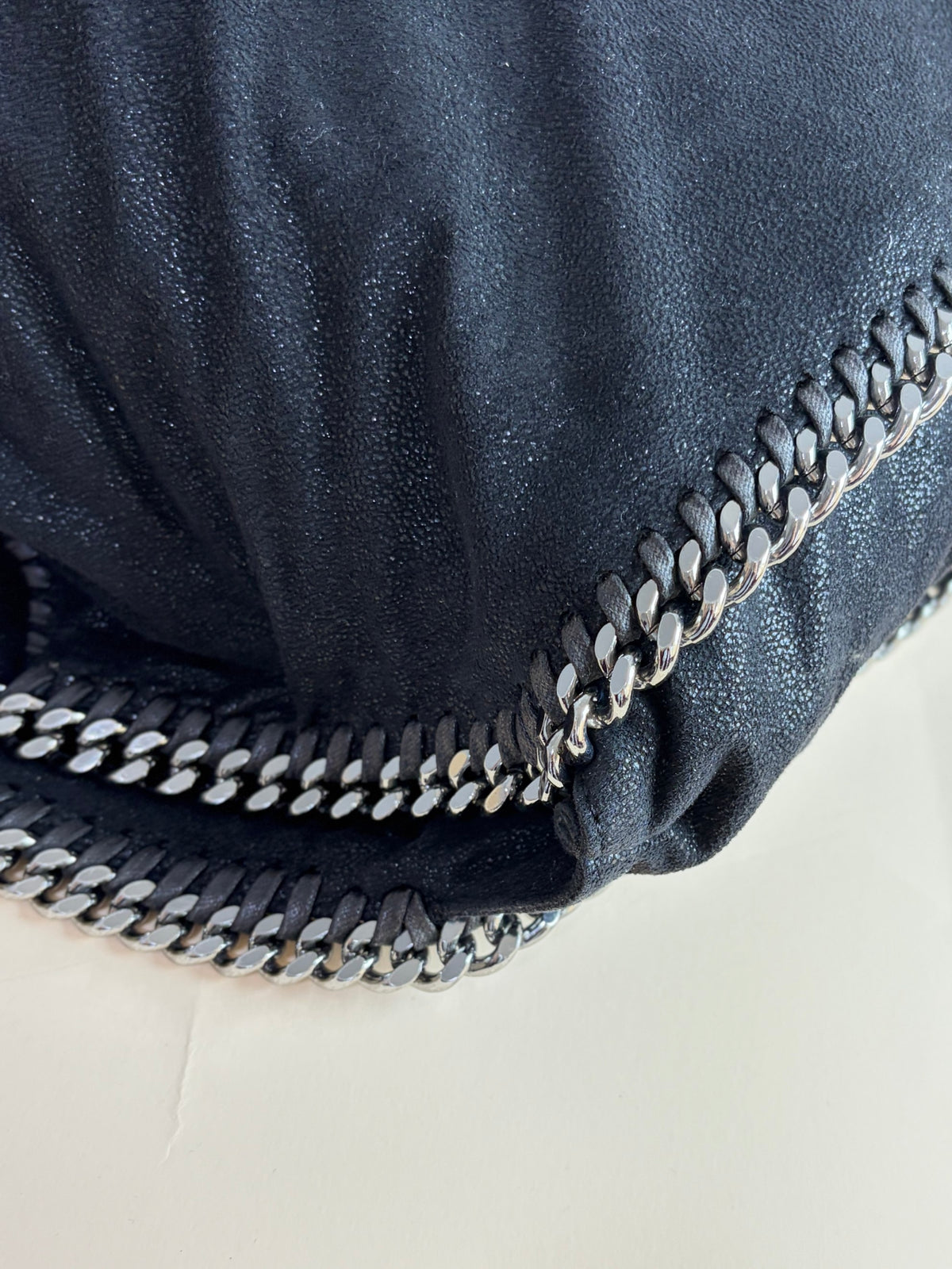 Stella McCartney black Falabella large Bag