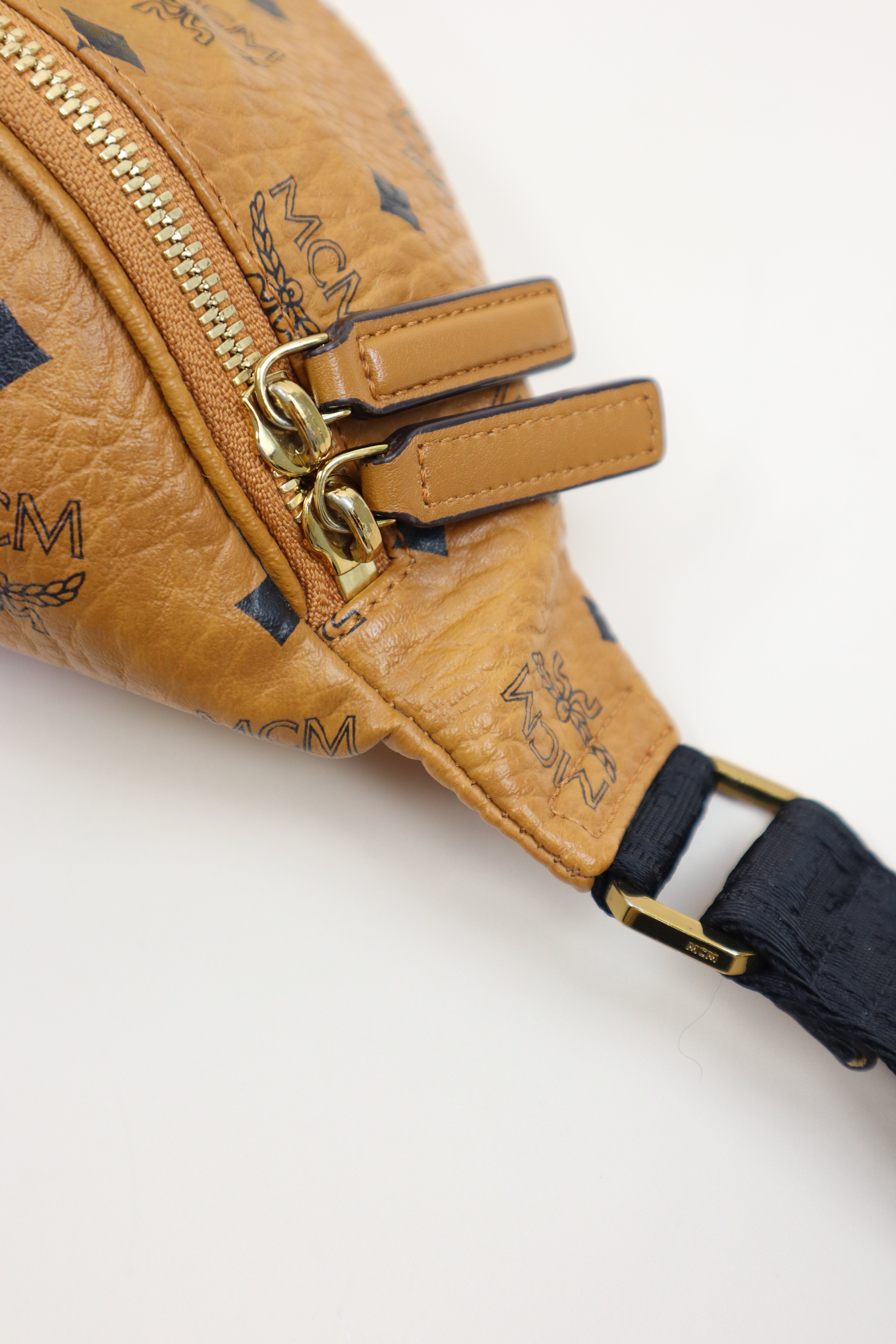 MCM Camel Small Bum Bag