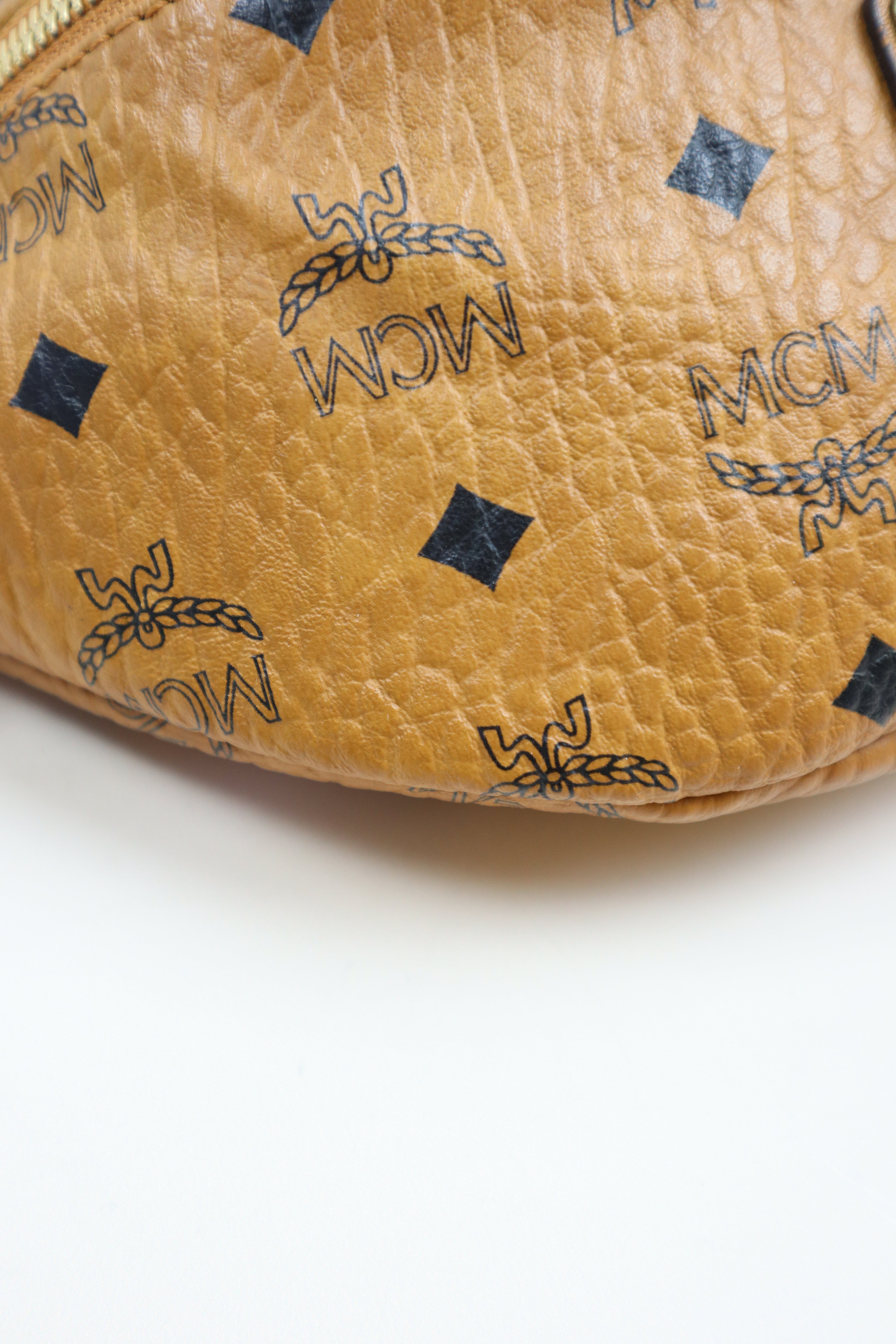 MCM Camel Small Bum Bag