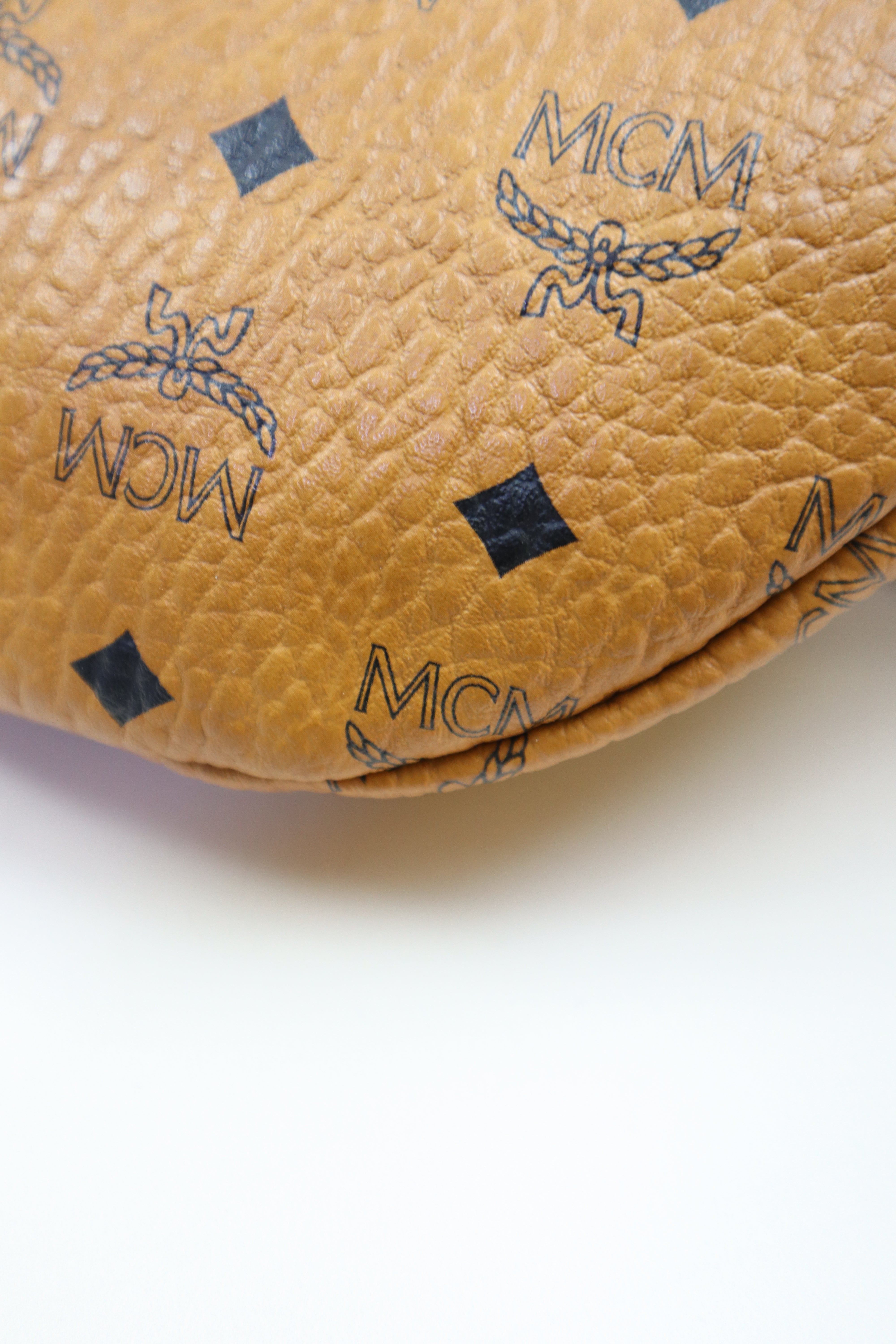 MCM Camel Small Bum Bag