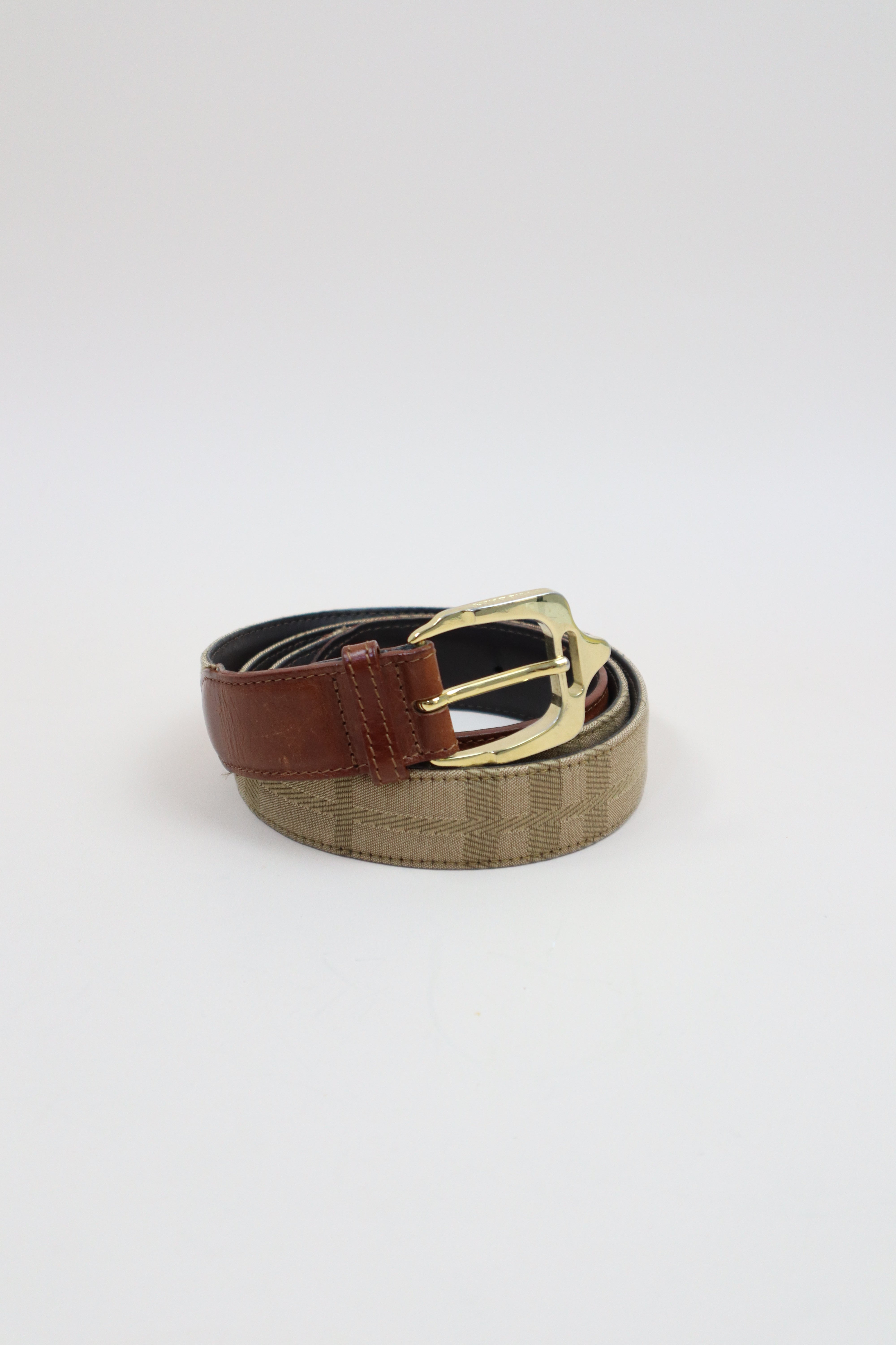 Burberry Camel Belt 40