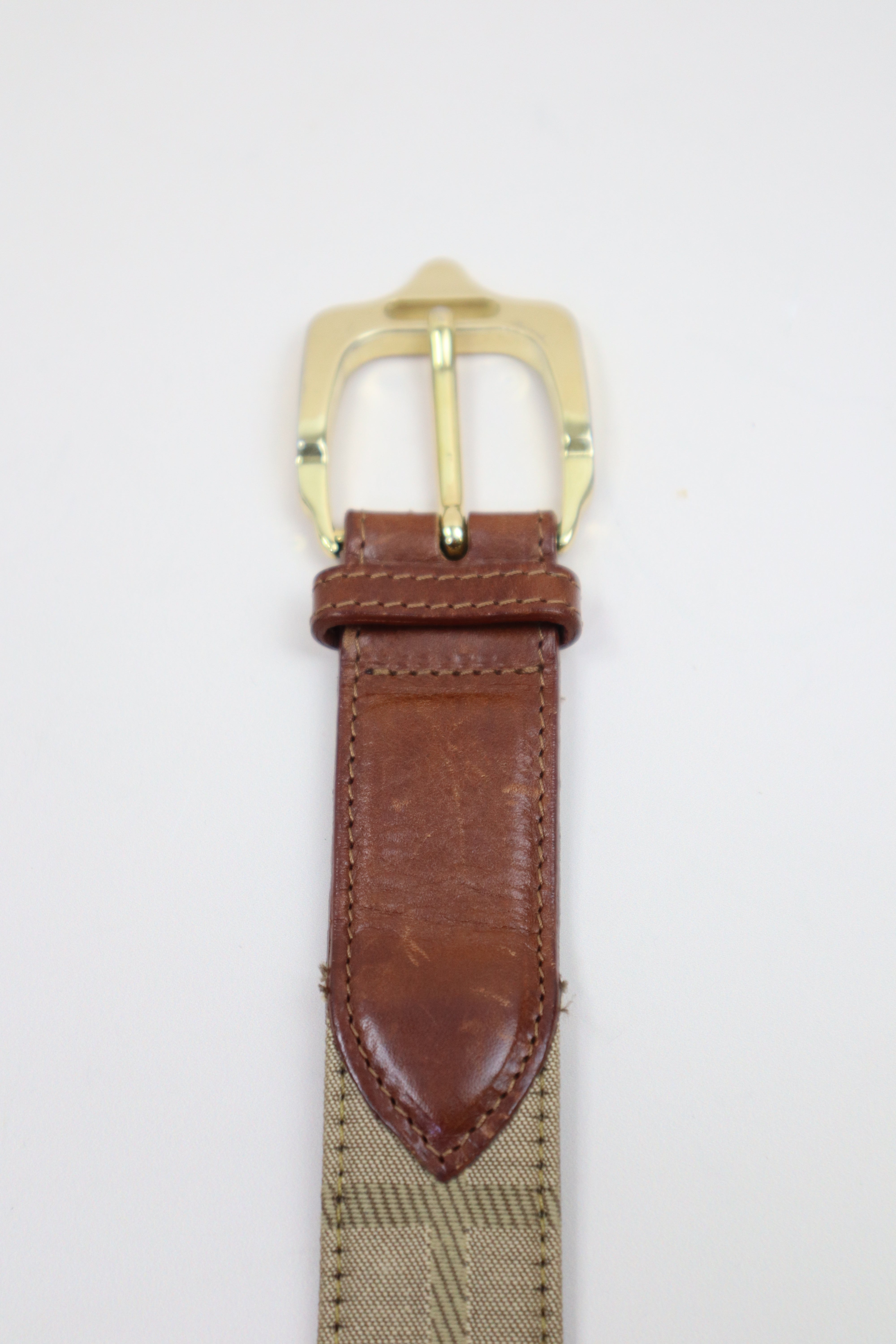 Burberry Camel Belt 40