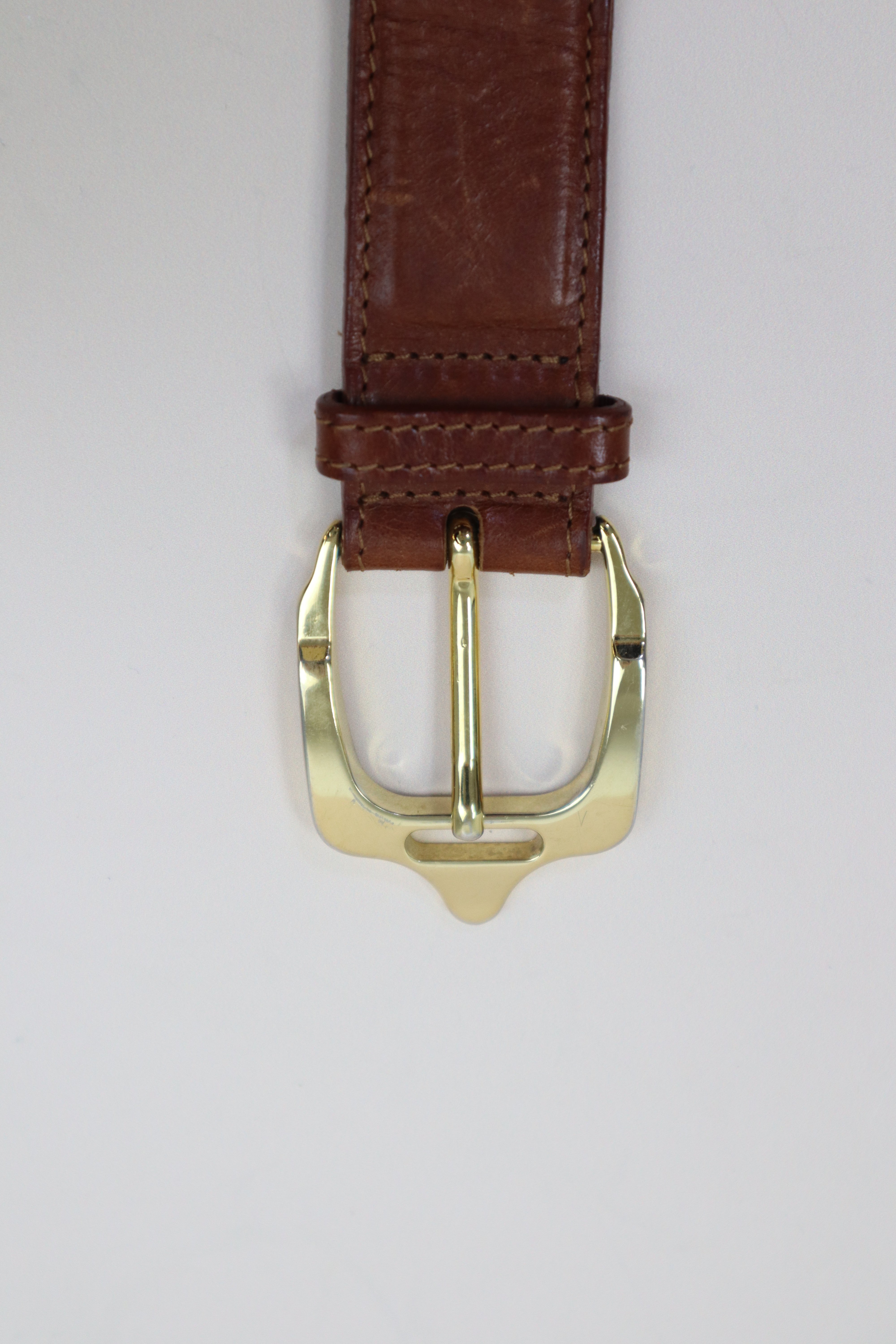 Burberry Camel Belt 40