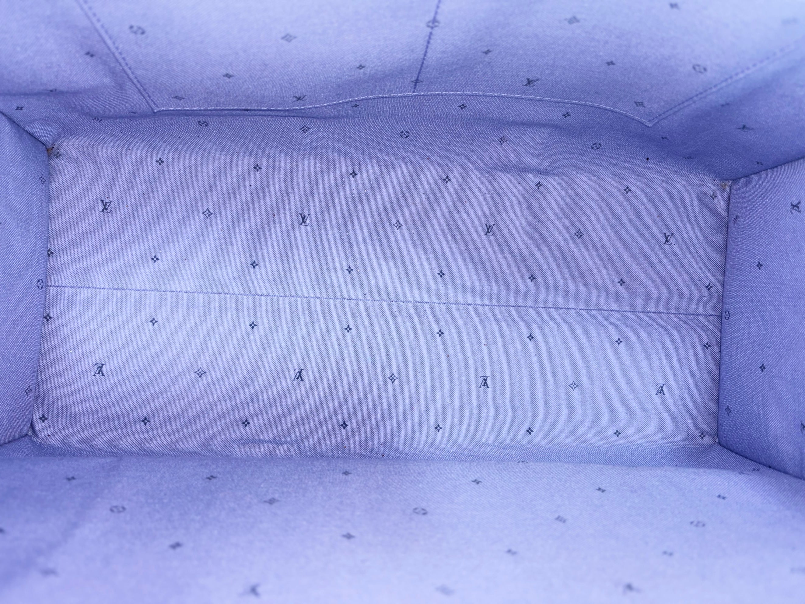 louis Vuitton on the go GM monogram giant escale pastel tote bag