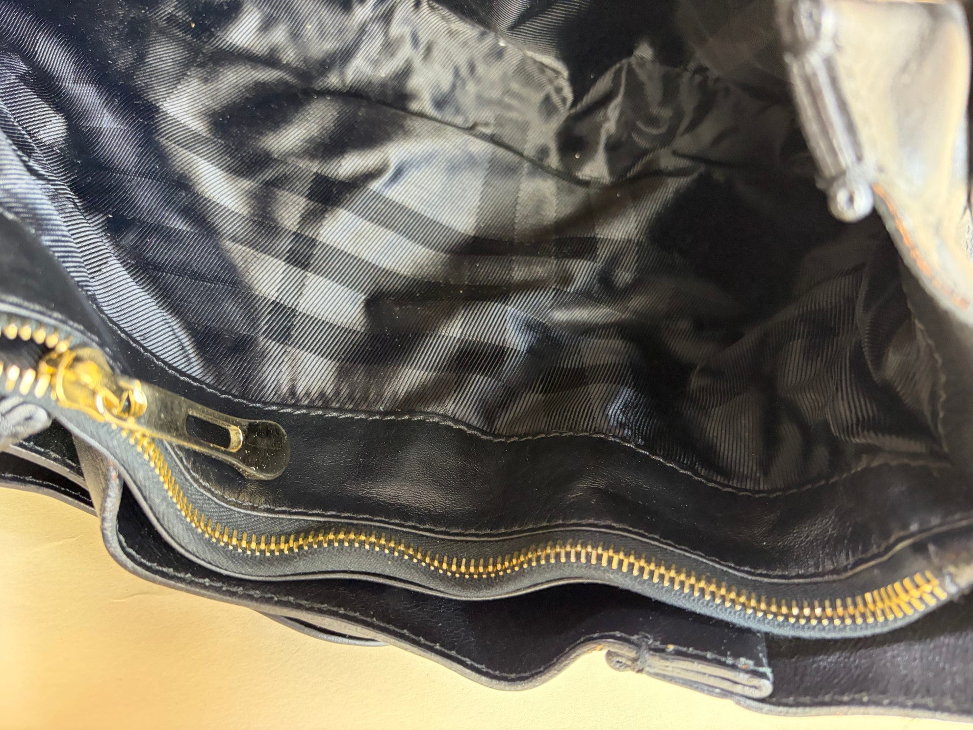 Burberry Black Beaton Quilted Large Shoulder Bag