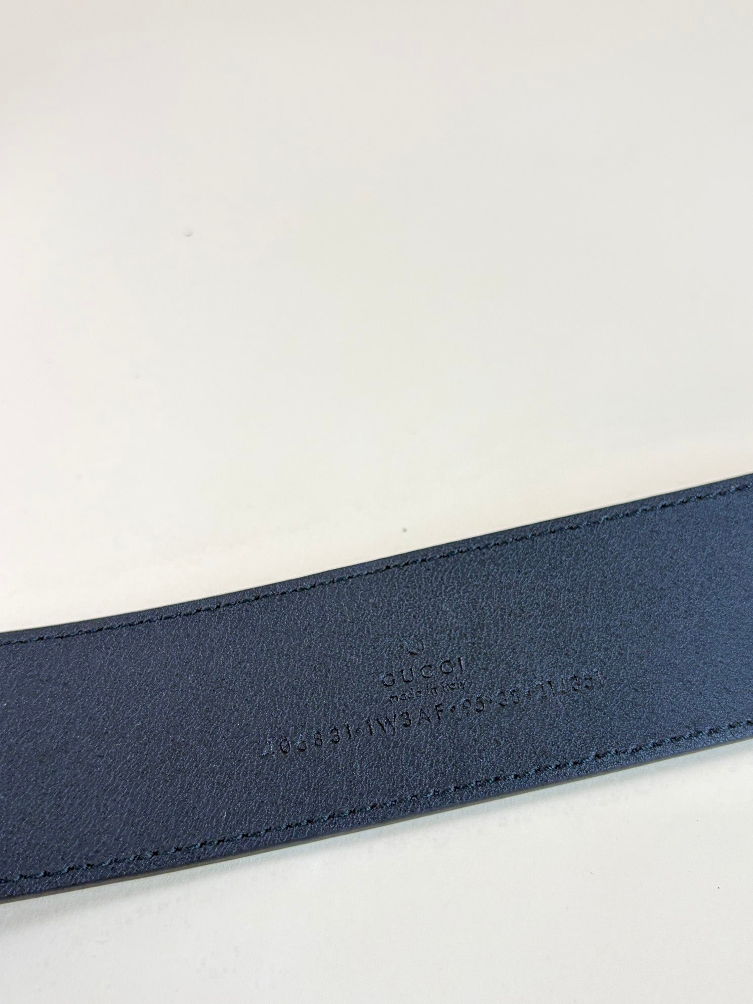 Gucci Black GG Marmont 38mm Belt 38