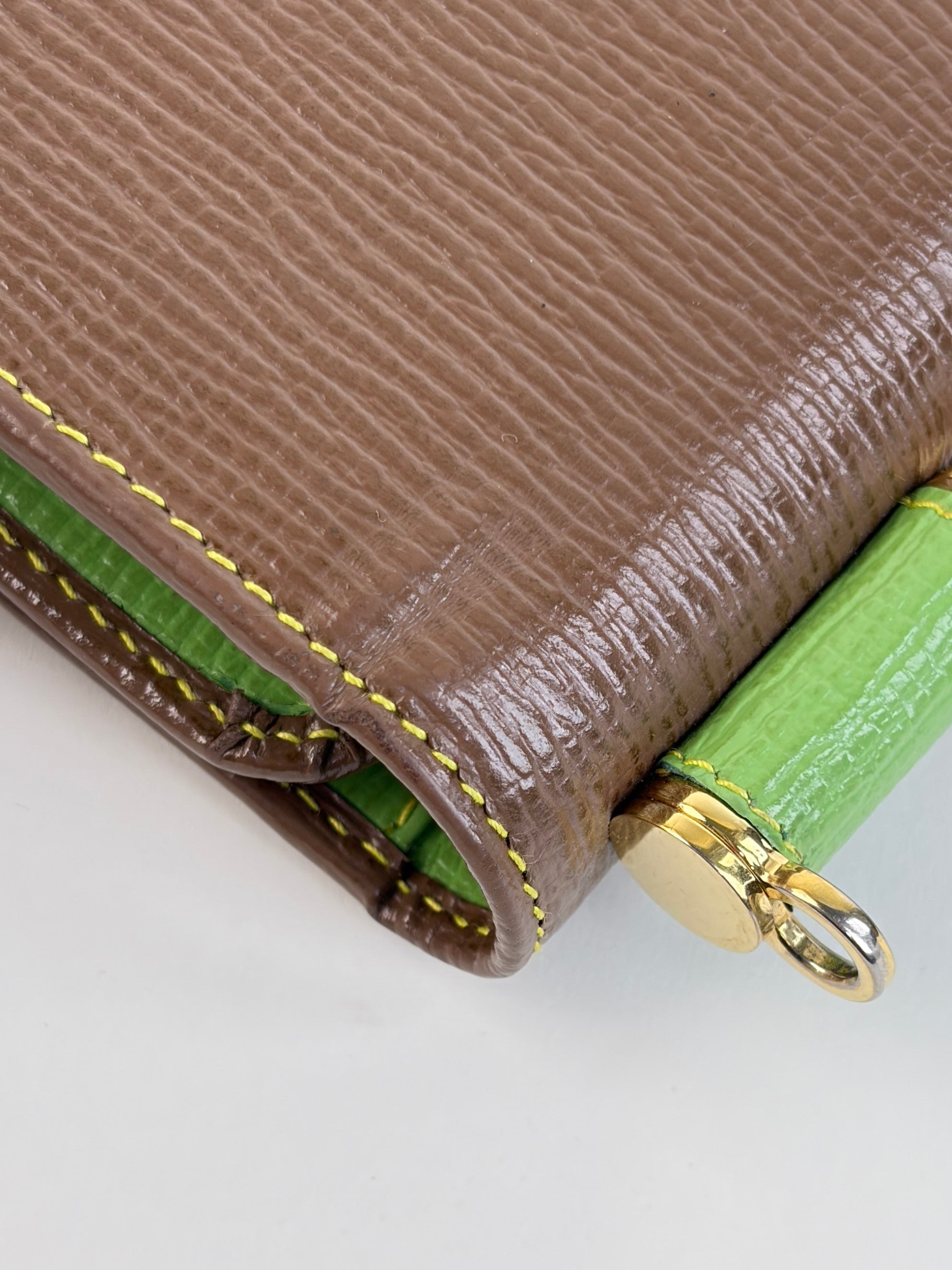 Dolce & Gabbana tricolor brown/green with yellow Sicily