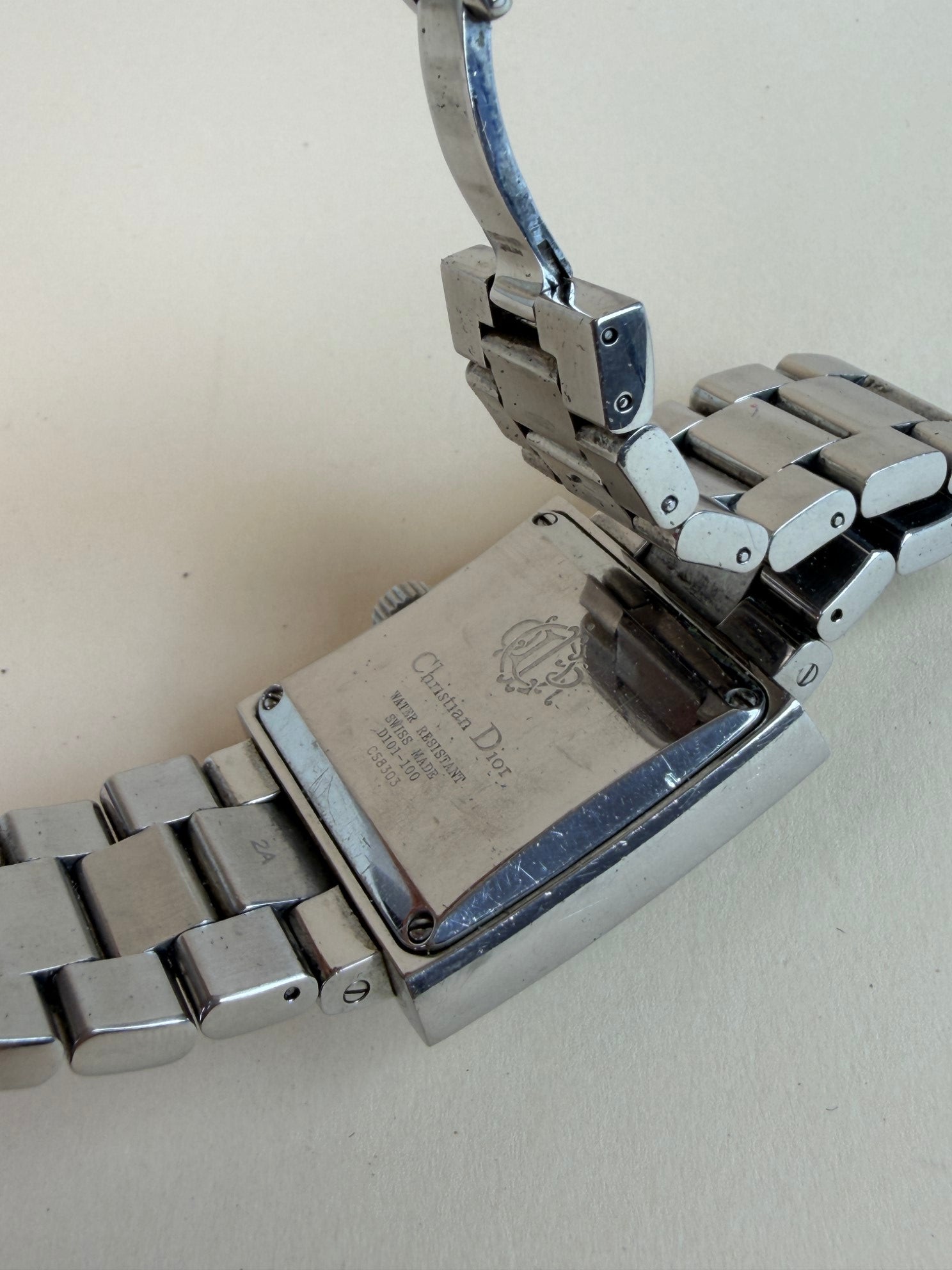 Christian Dior Stainless Steel Riva Watch