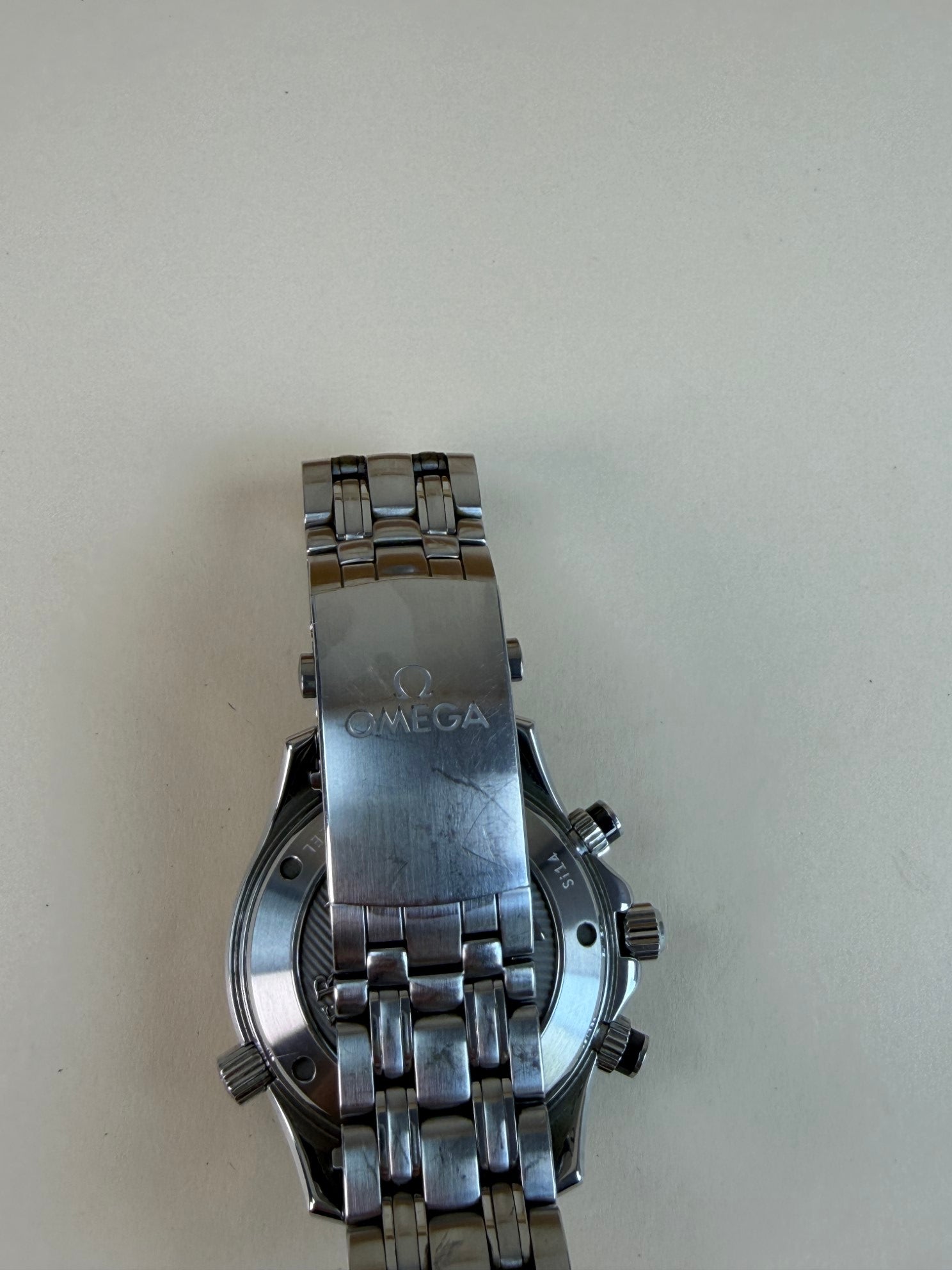 Omega Steel on Steel Seamaster Diver 300m Watch