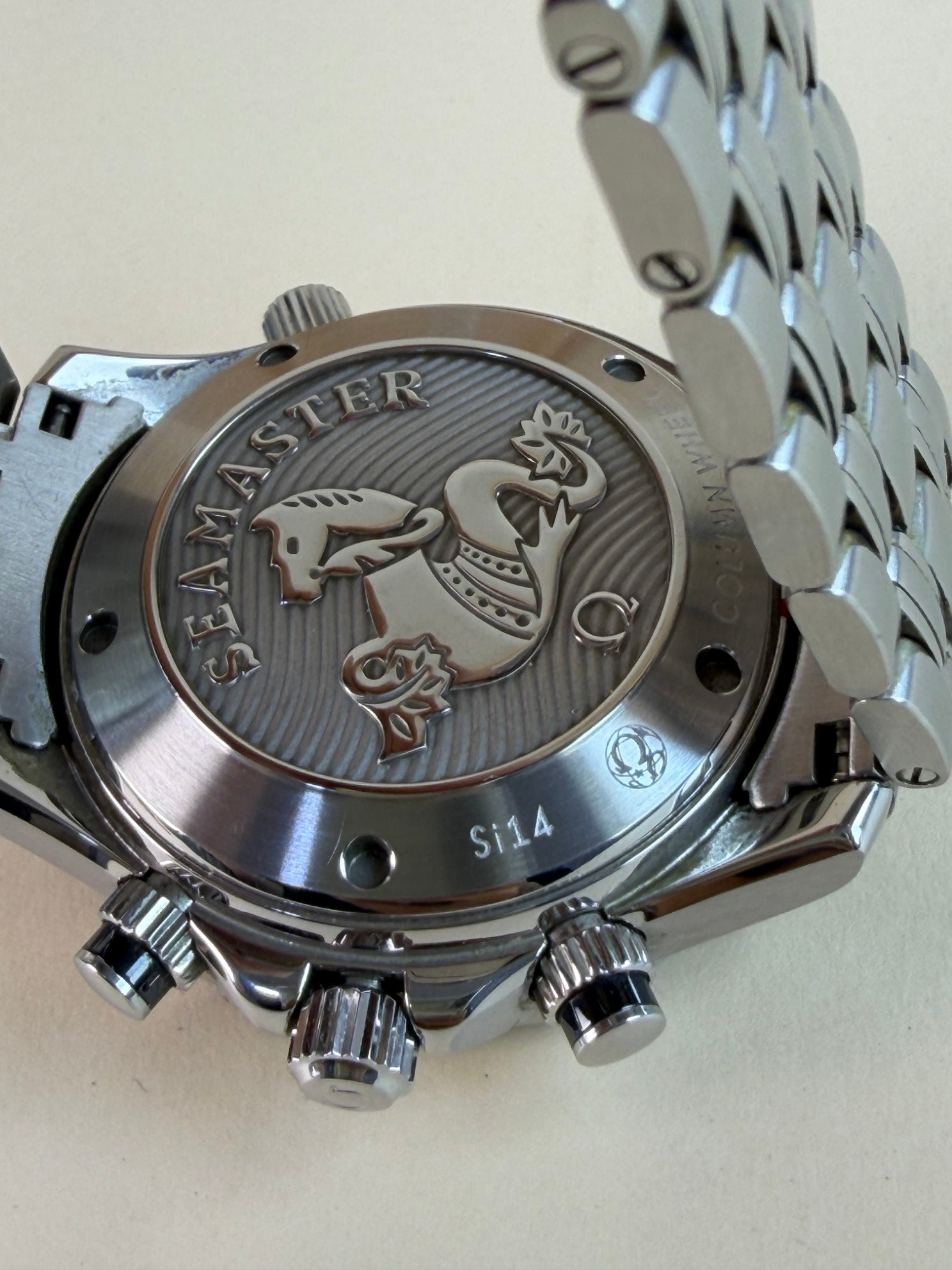 Omega Steel on Steel Seamaster Diver 300m Watch