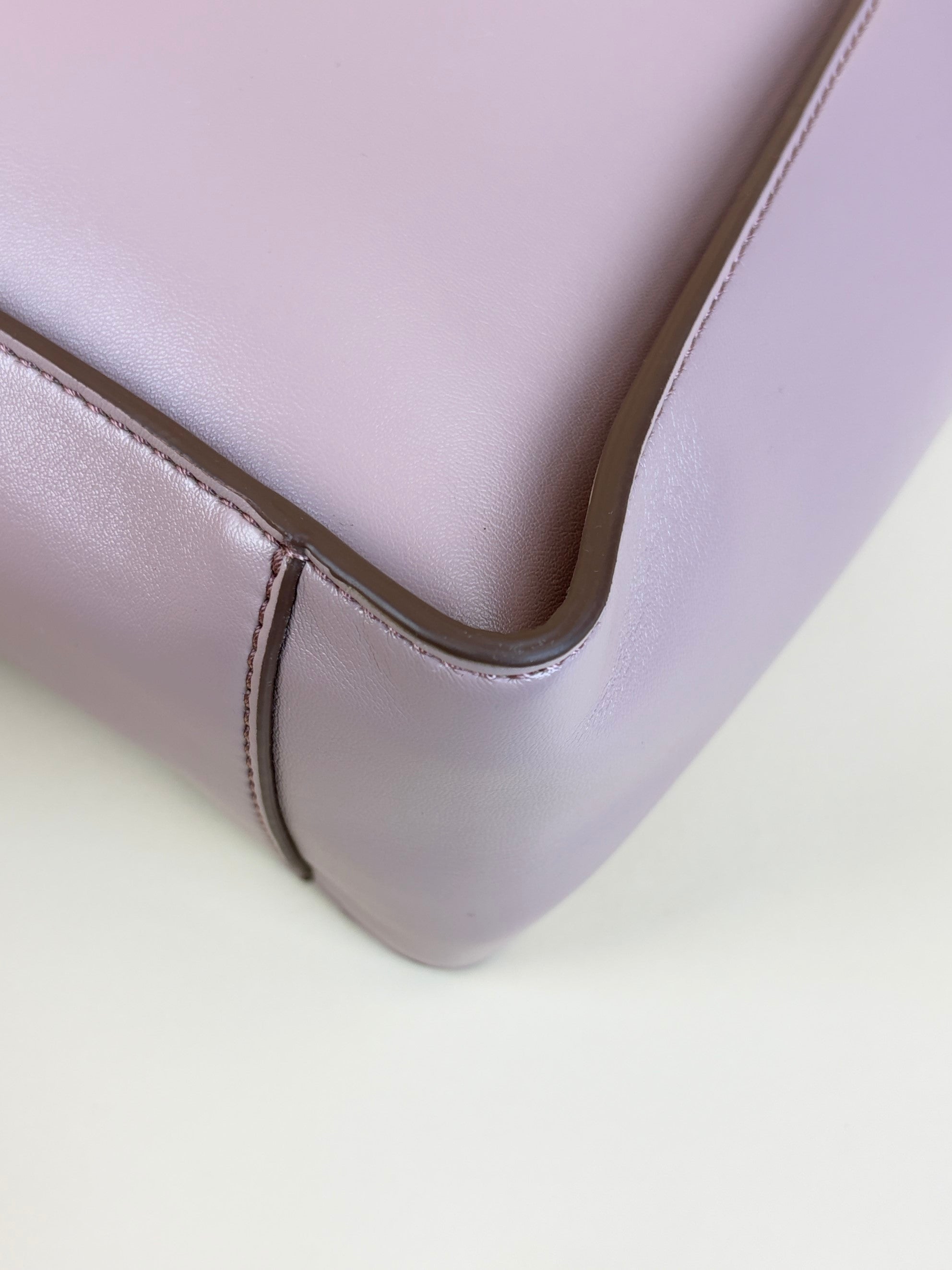 Stella McCartney nude Logo Square Crossbody Bag