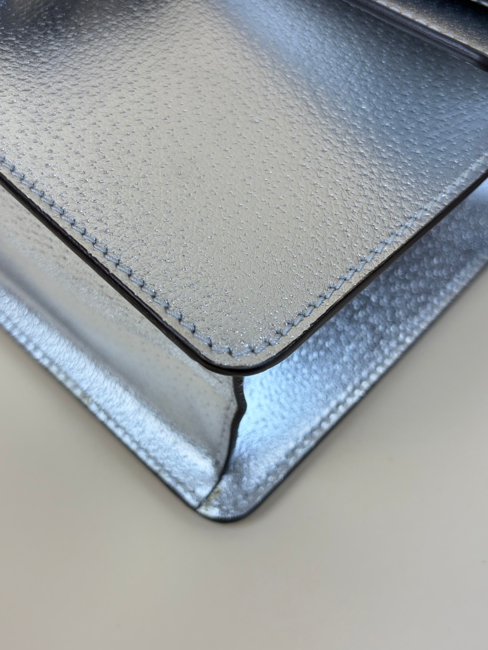 Gucci Metallic with silver Dionysus Medium Shoulder Bag