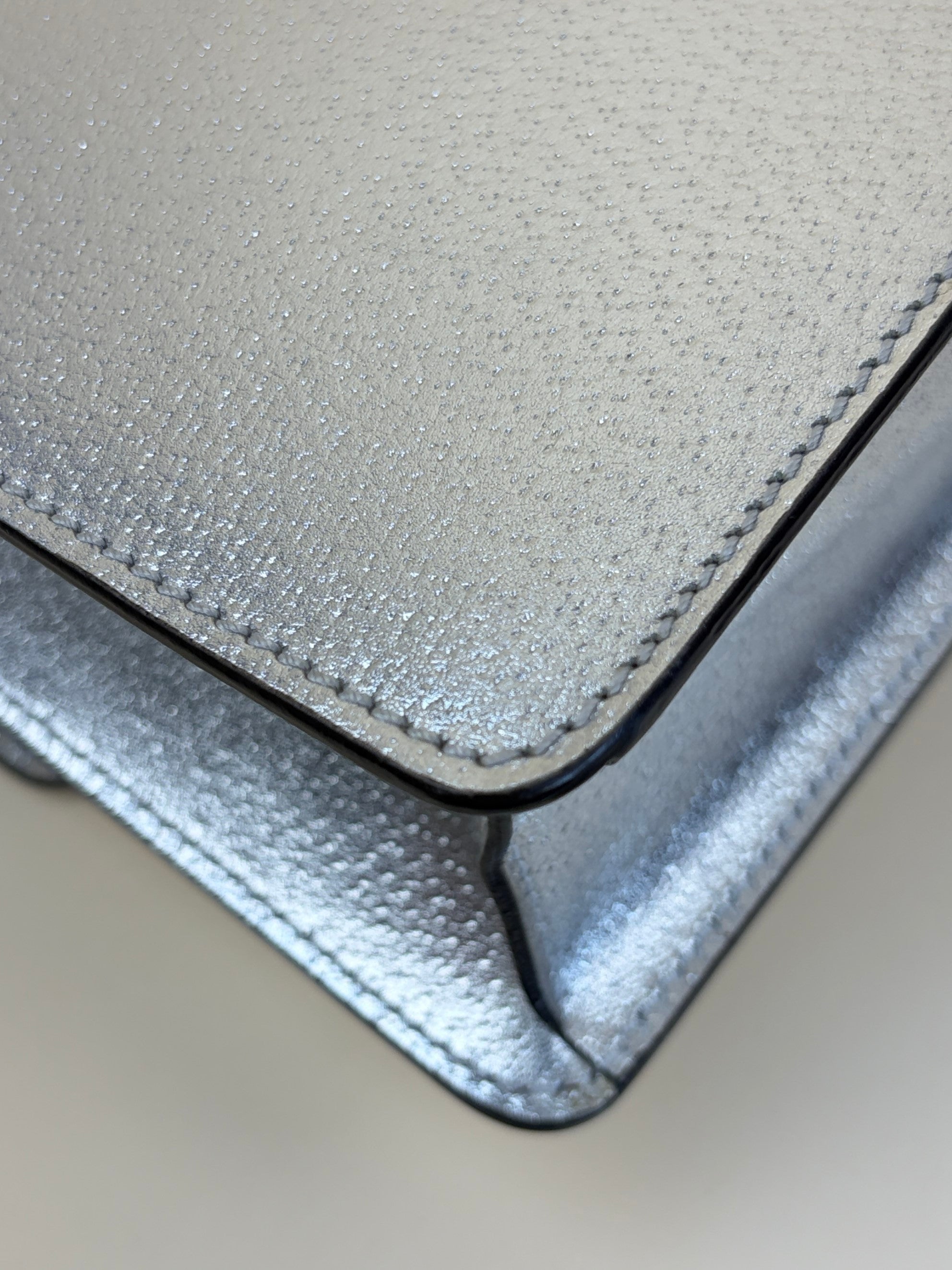 Gucci Metallic with silver Dionysus Medium Shoulder Bag