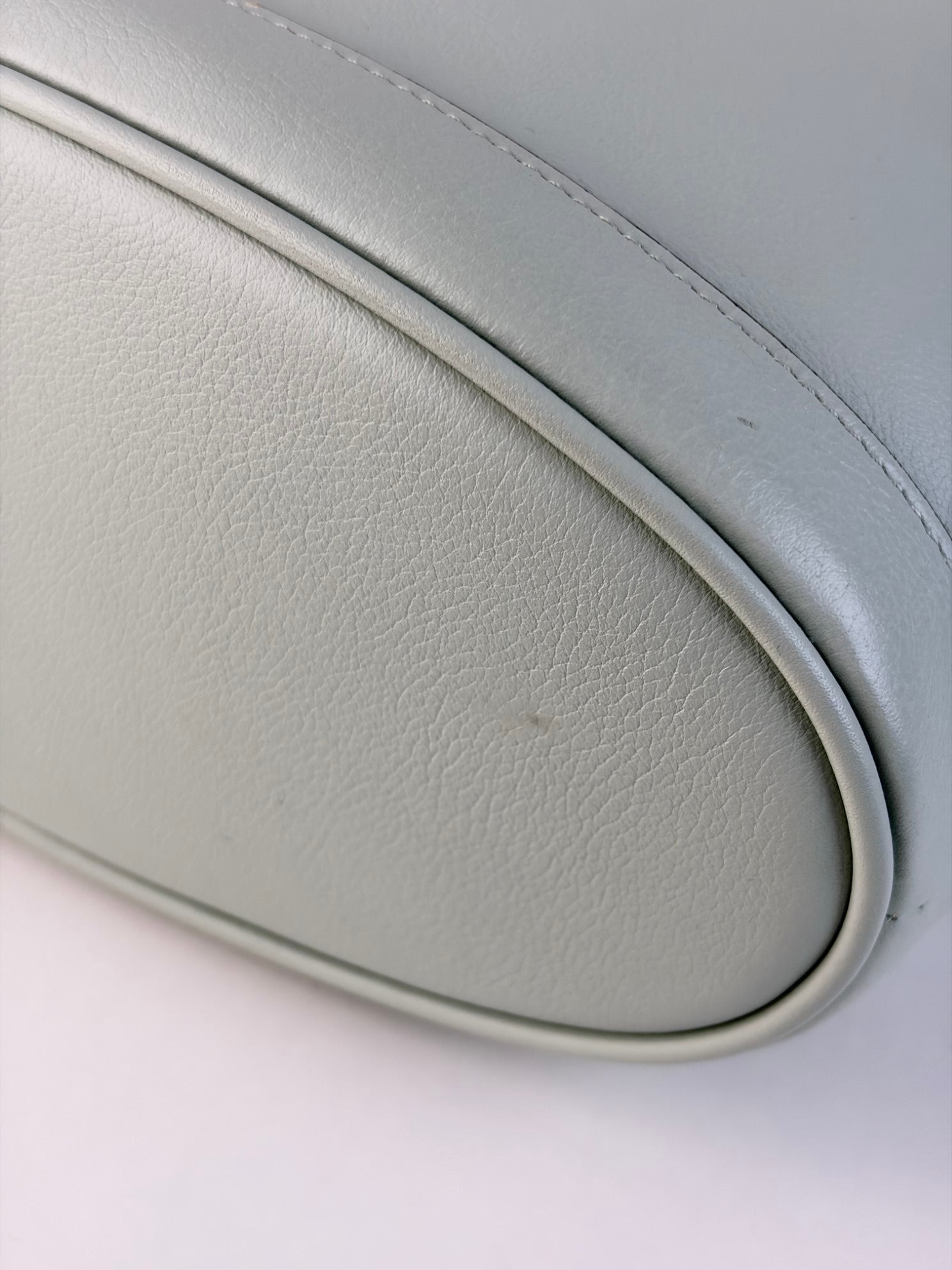 Gucci light green Diana bucket bag