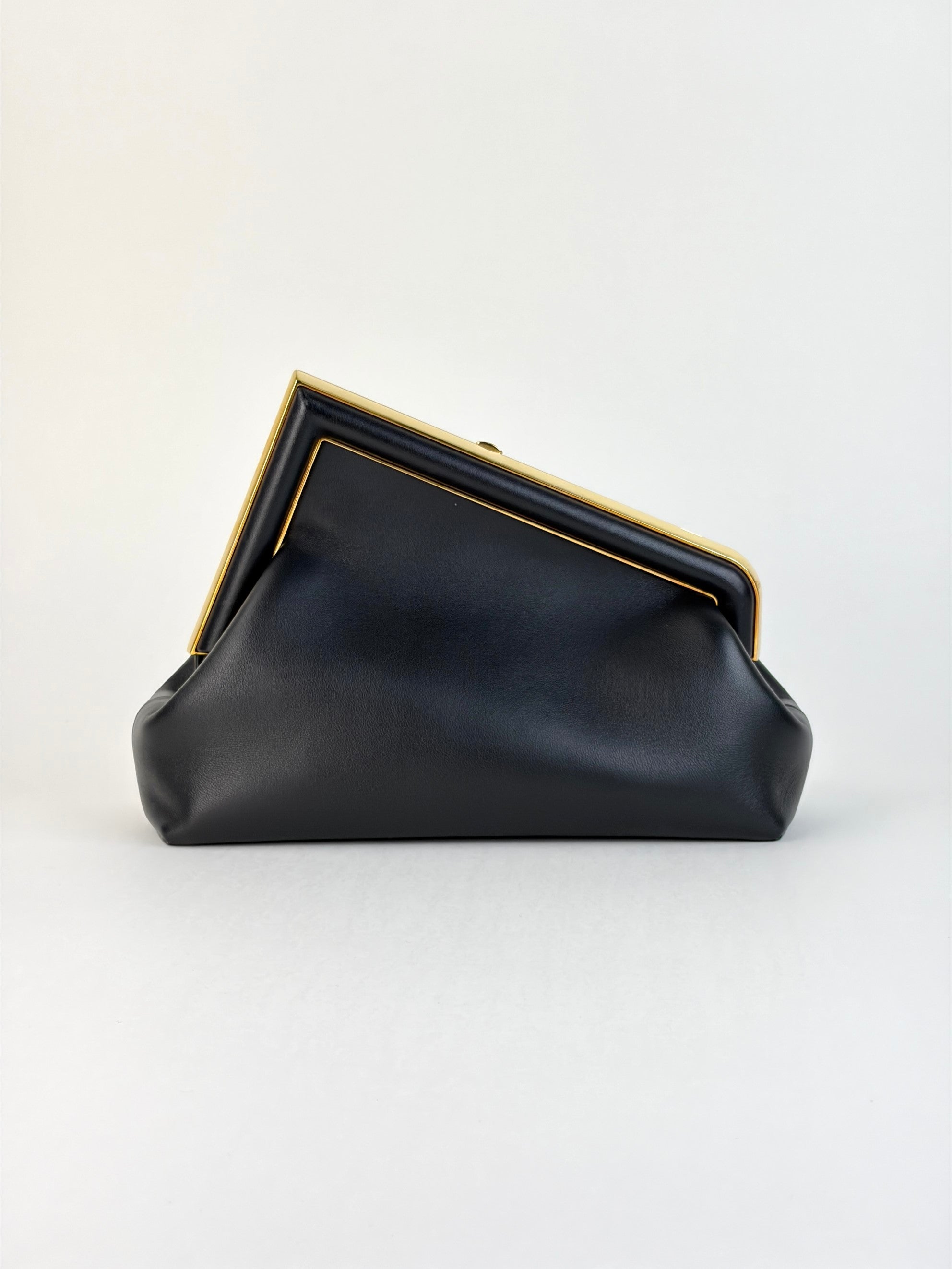 Fendi Black shiny Nappa First small Bag