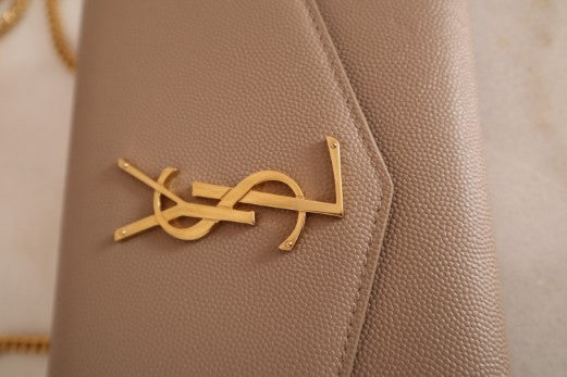 YSL Beige Uptown WOC-Wallet Chain-YSL-The Closet Egypt