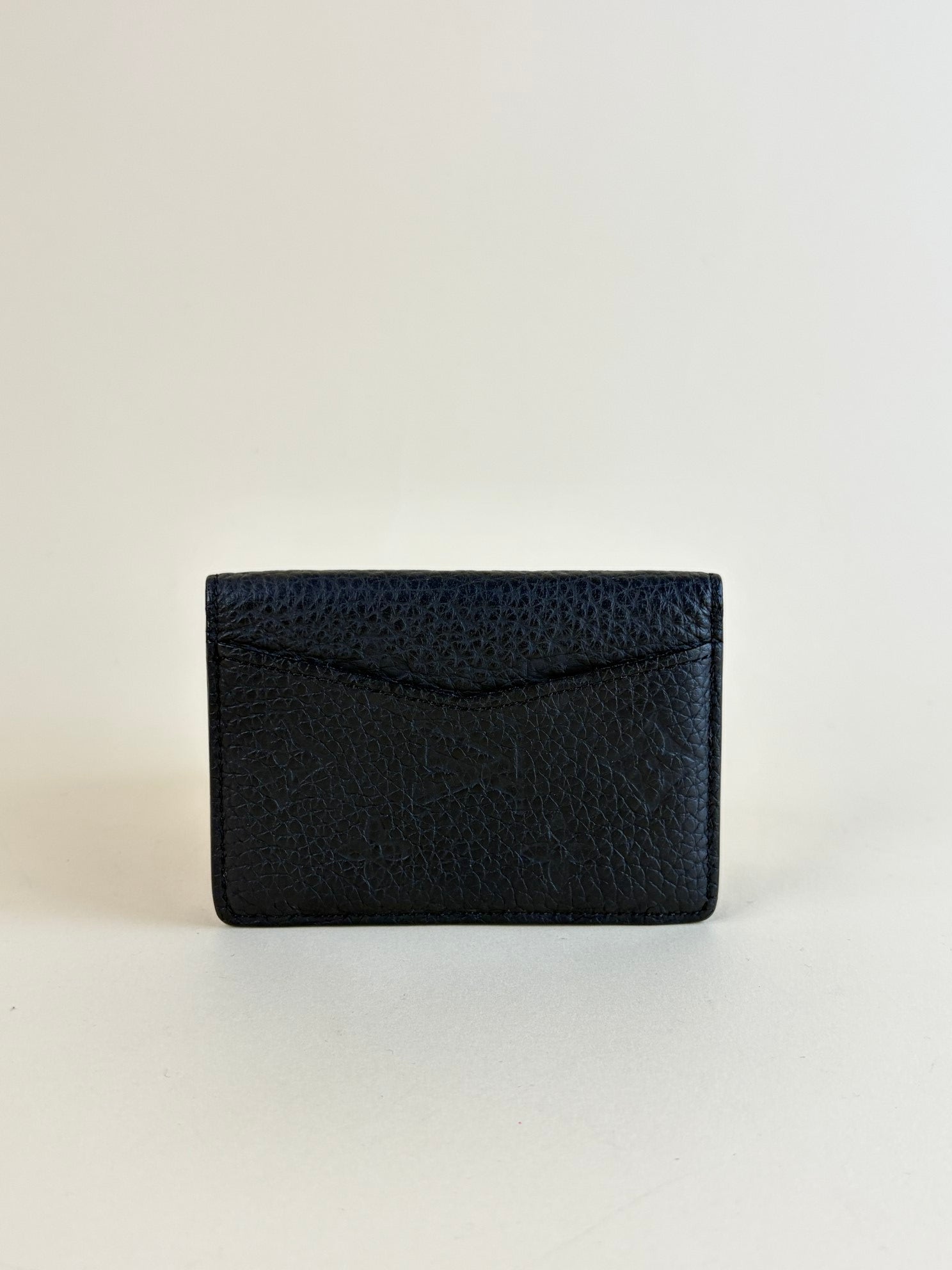Louis Vuitton pocket organizer black empreinte small wallet