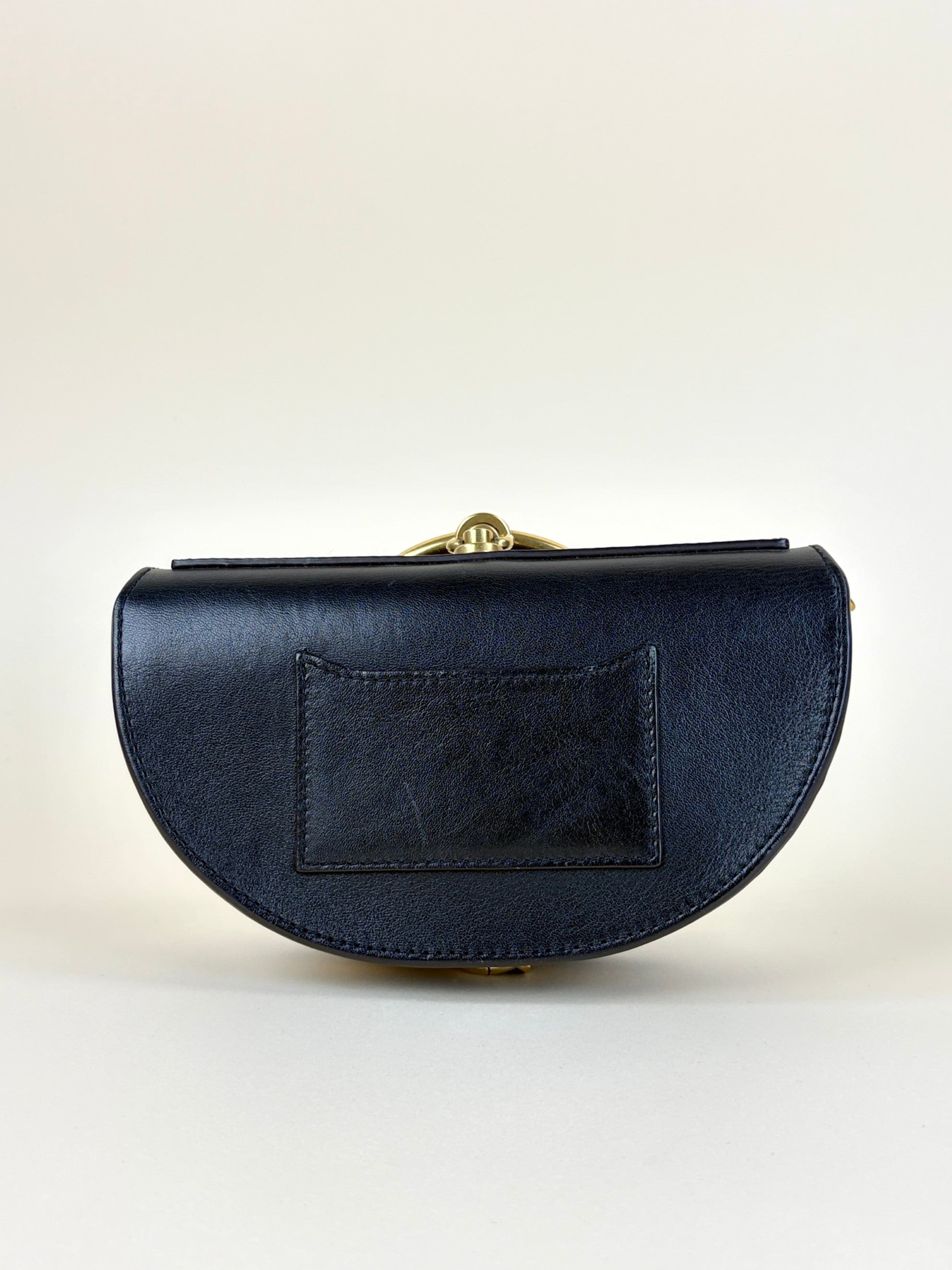 Chloe Black Small Nile Bracelet Minaudiere Bag