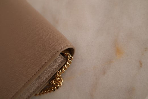 YSL Beige Uptown WOC-Wallet Chain-YSL-The Closet Egypt