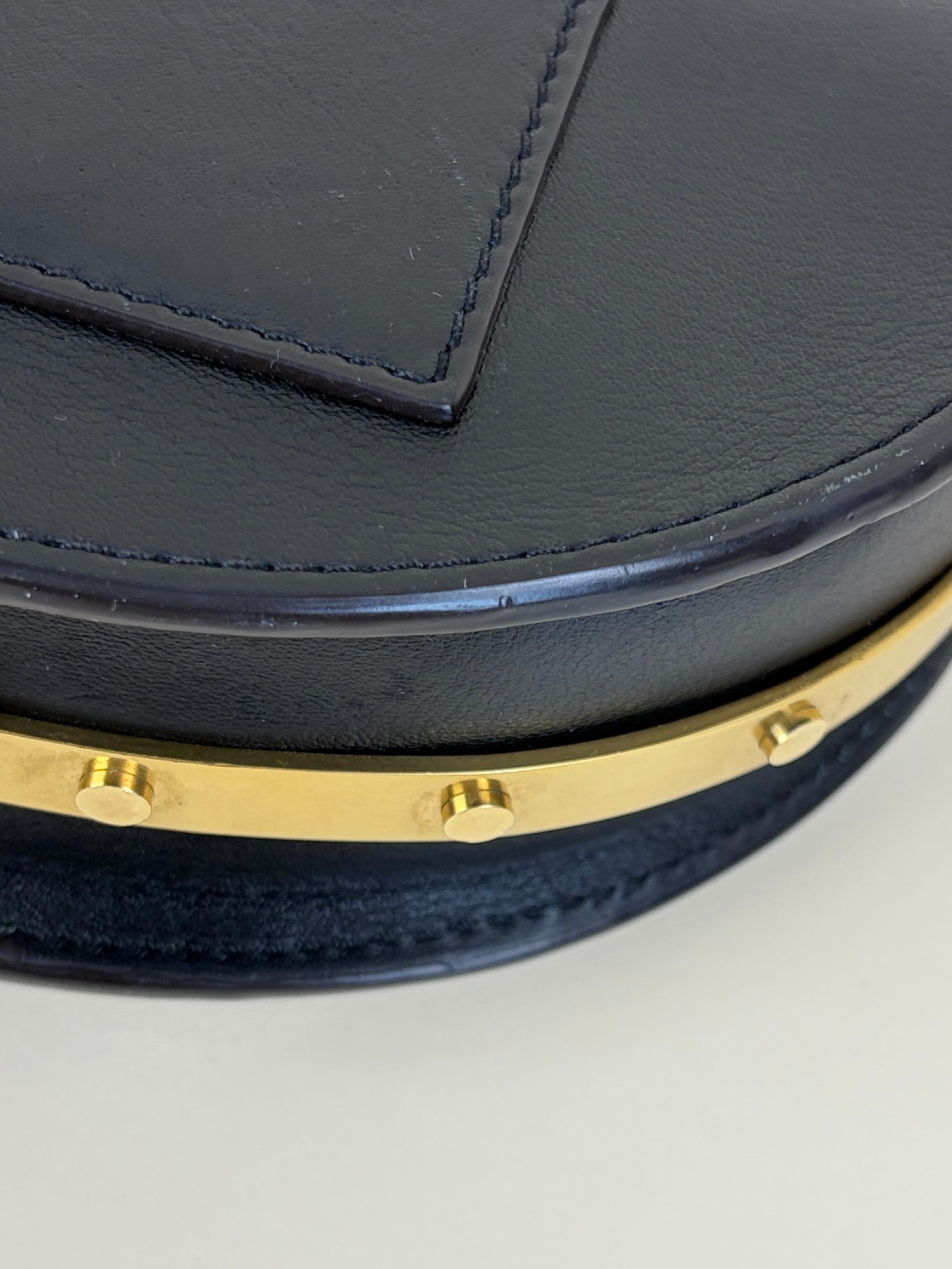 Chloe Black Small Nile Bracelet Minaudiere Bag